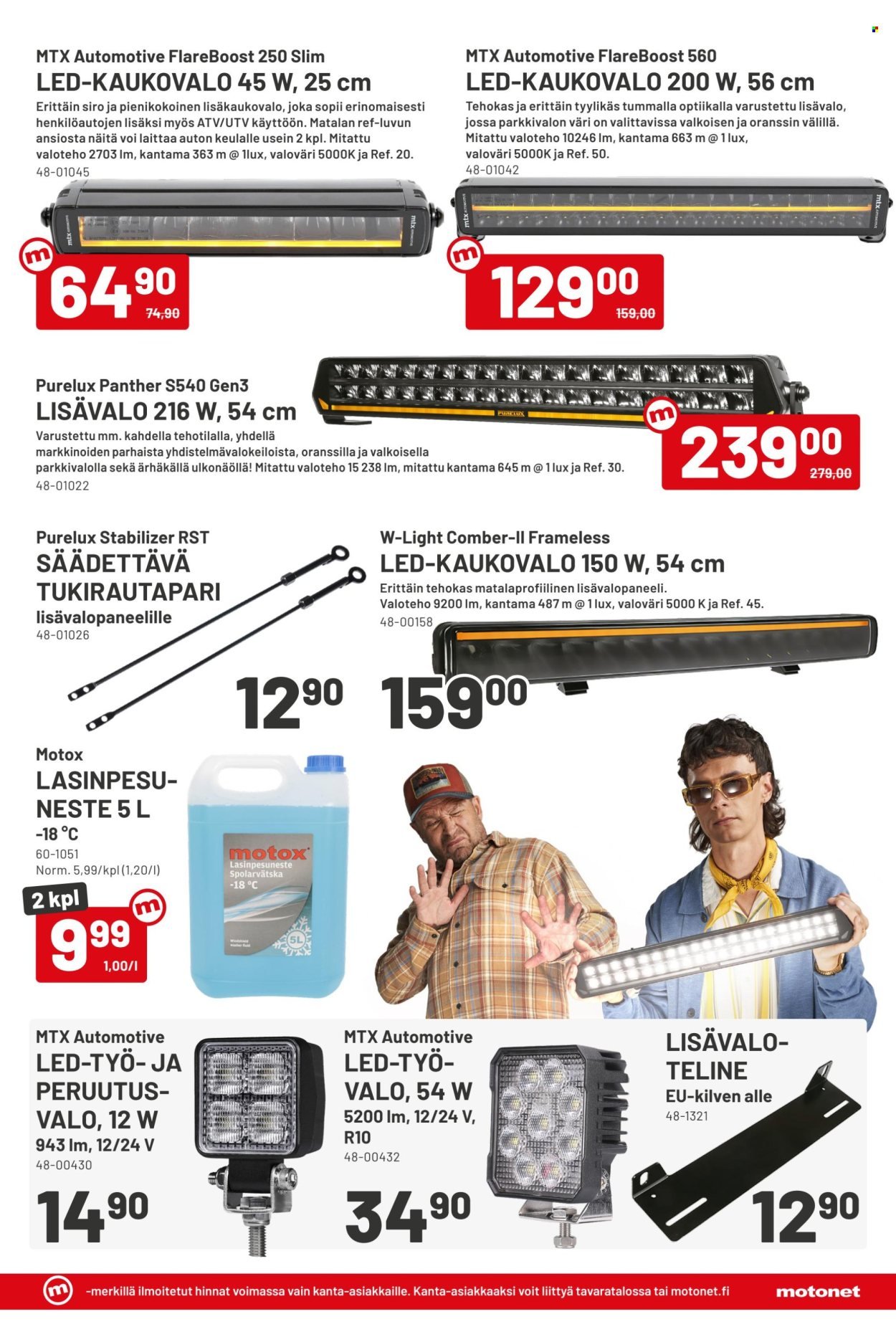 MOTONET tarjoukset - Syyskuun lehti