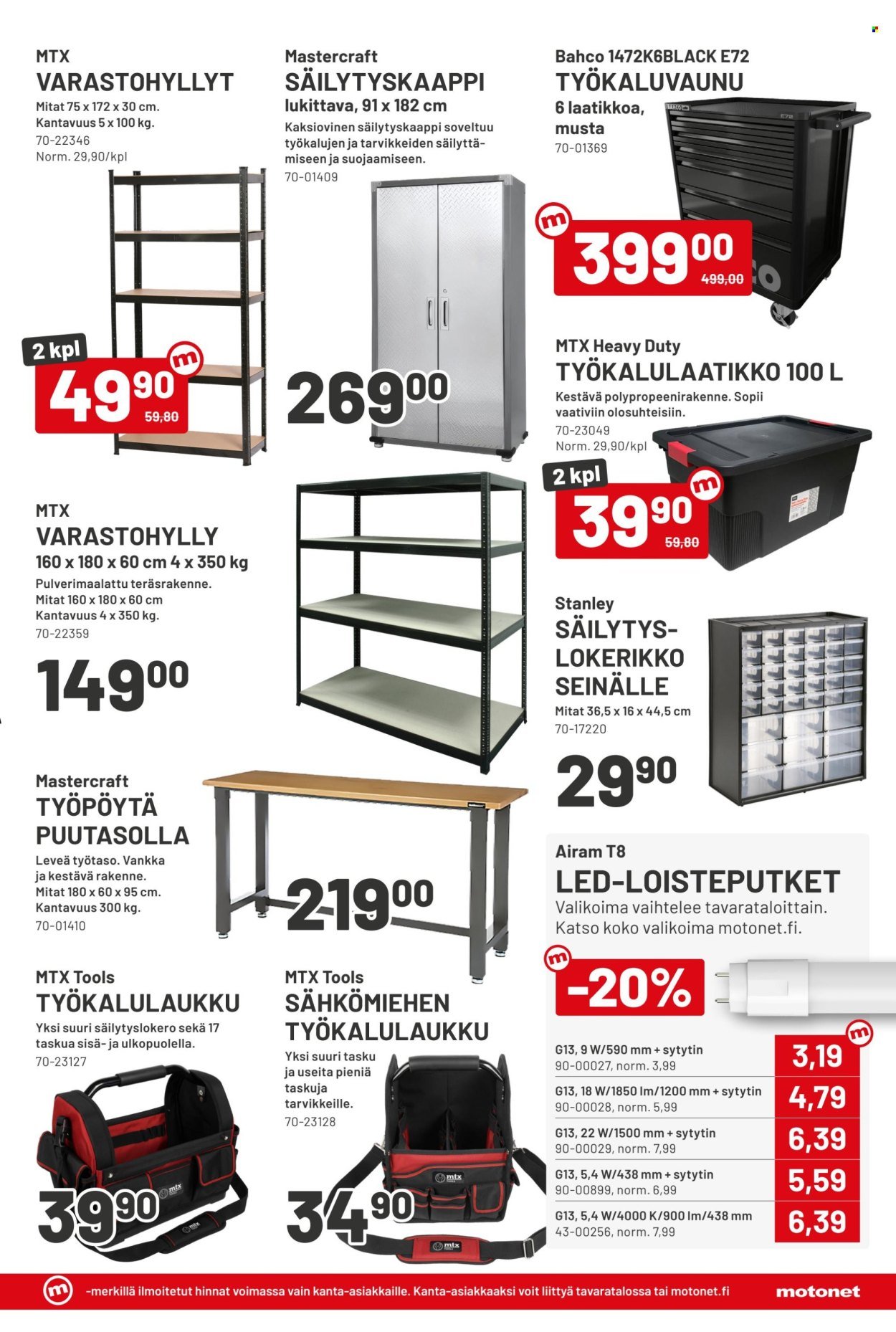 MOTONET tarjoukset - Syyskuun lehti