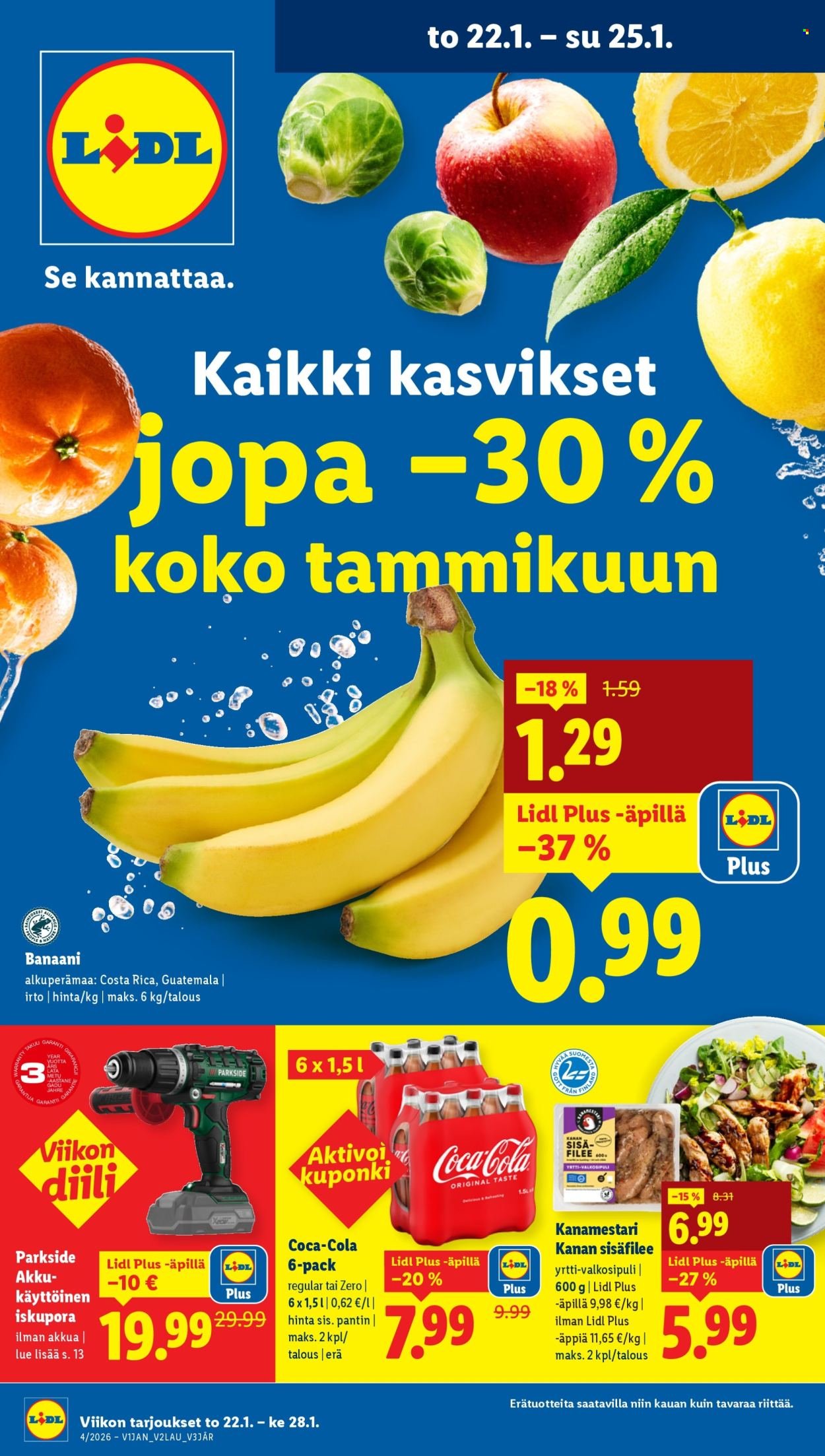 LIDL tarjoukset - Alkaen TO 22.1.2026