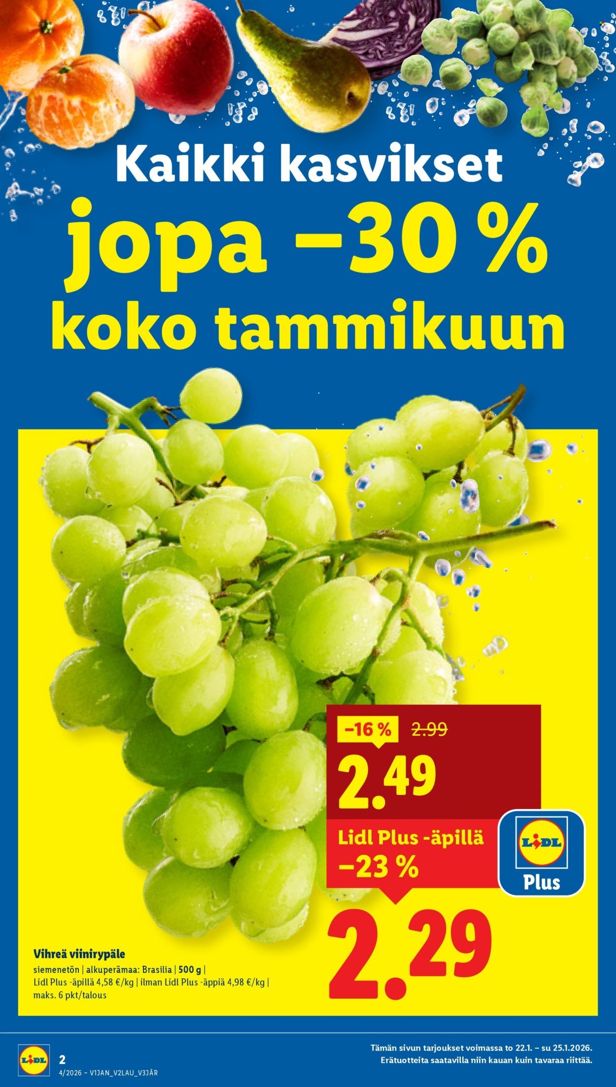 LIDL tarjoukset - Alkaen TO 22.1.2026