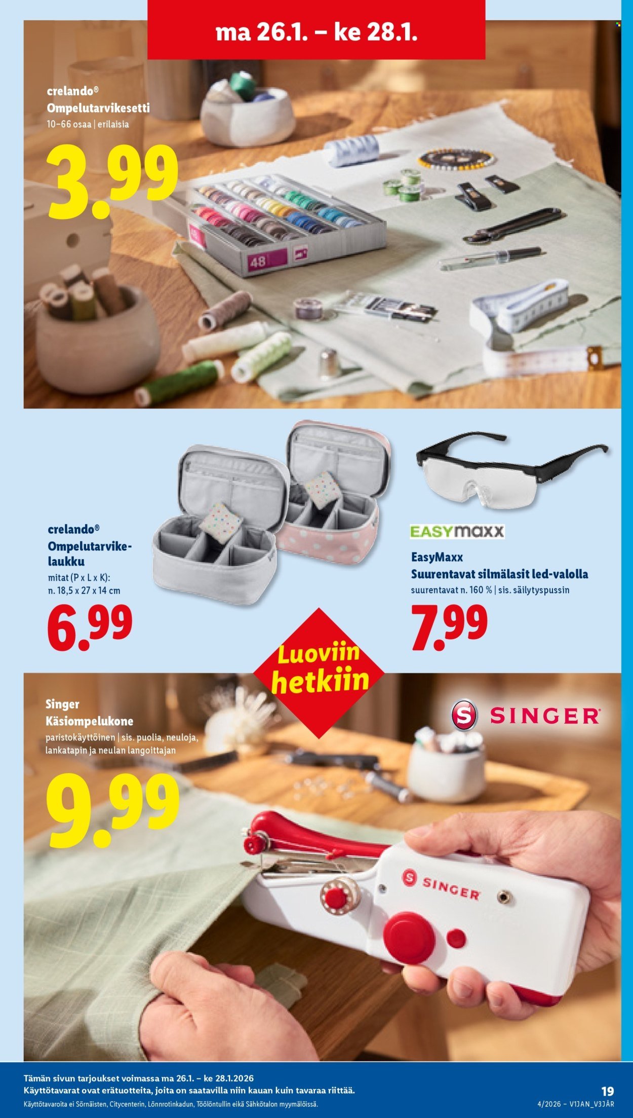 LIDL tarjoukset - Alkaen TO 22.1.2026