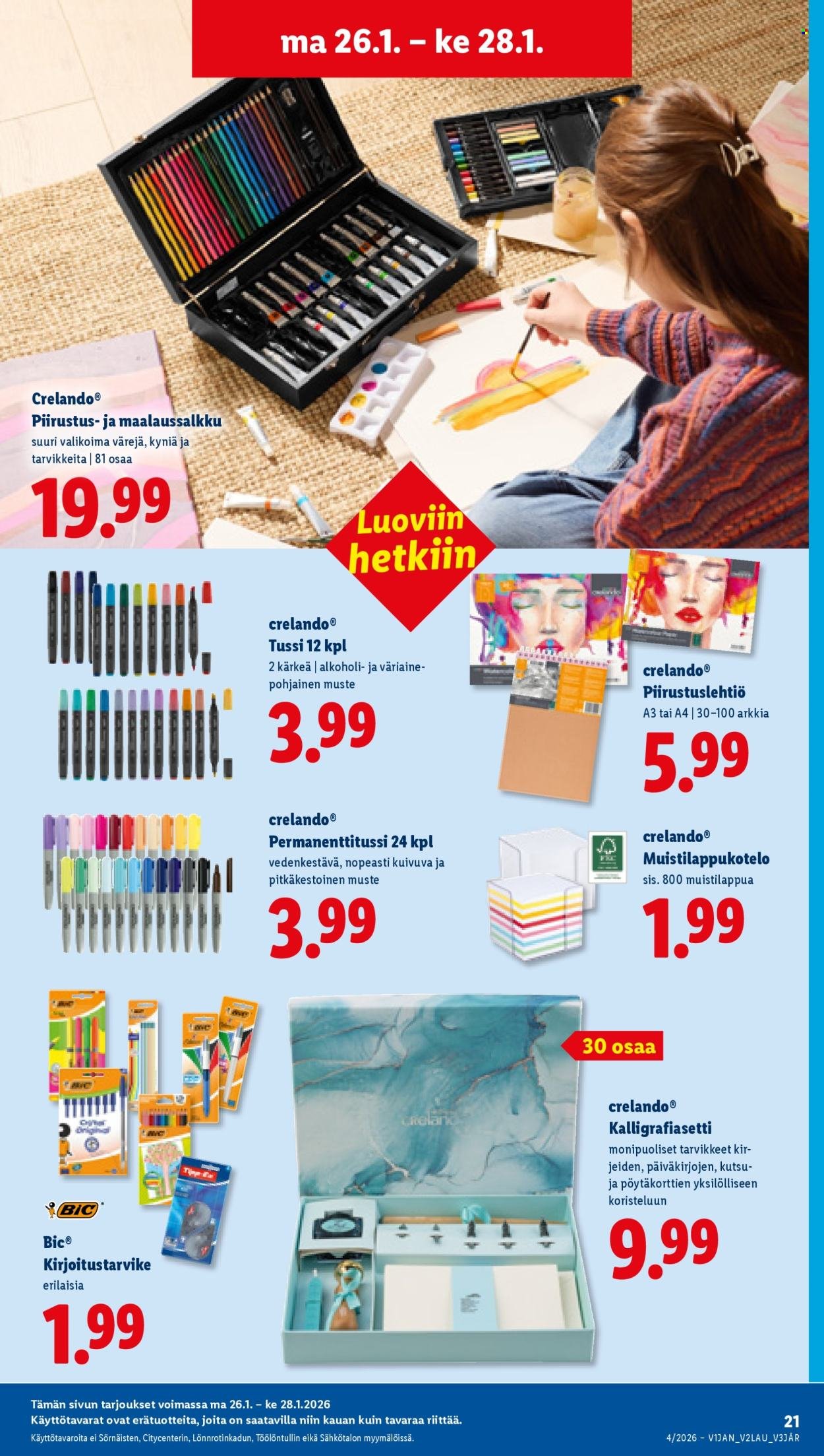 LIDL tarjoukset - Alkaen TO 22.1.2026