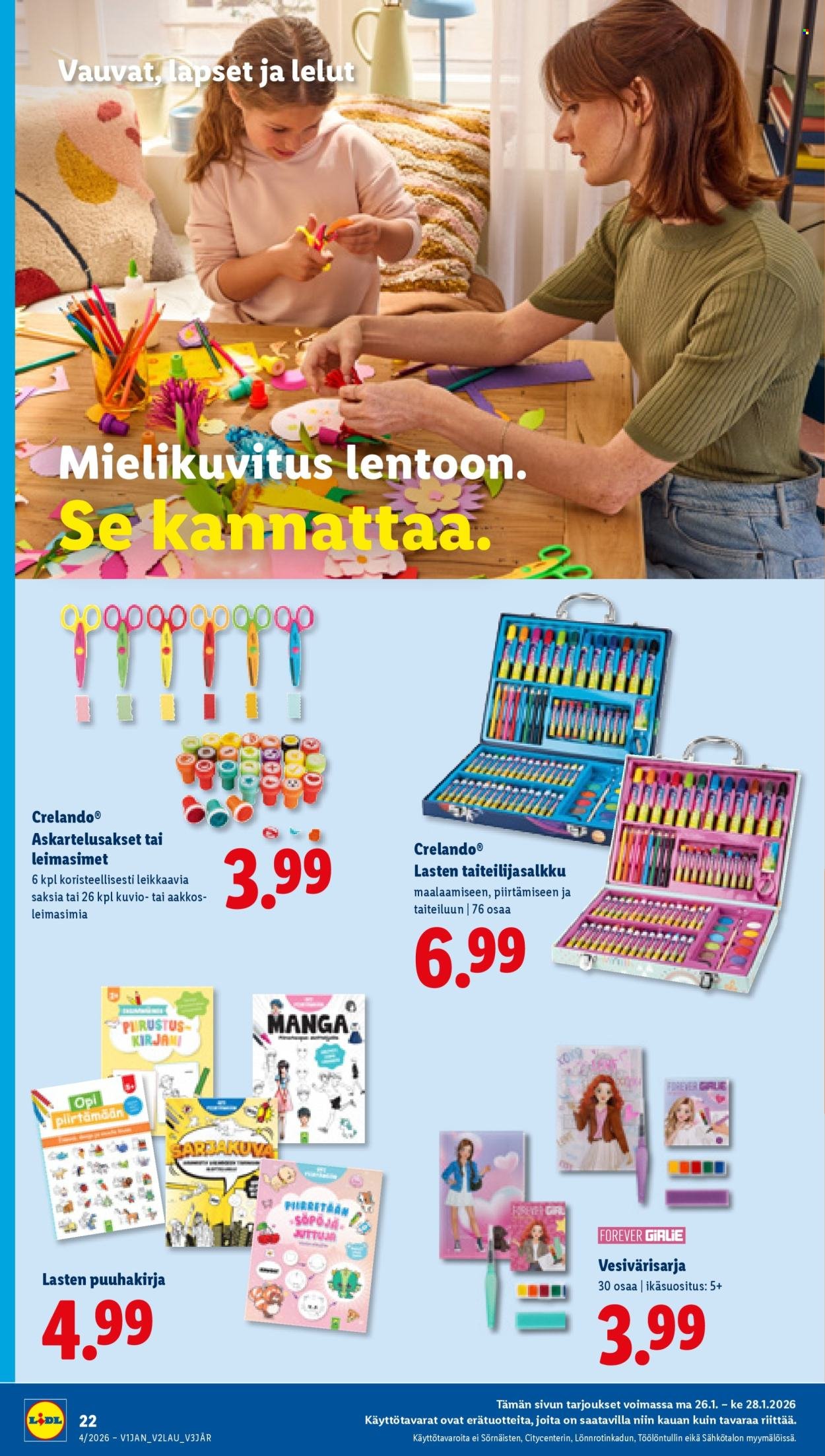 LIDL tarjoukset - Alkaen TO 22.1.2026