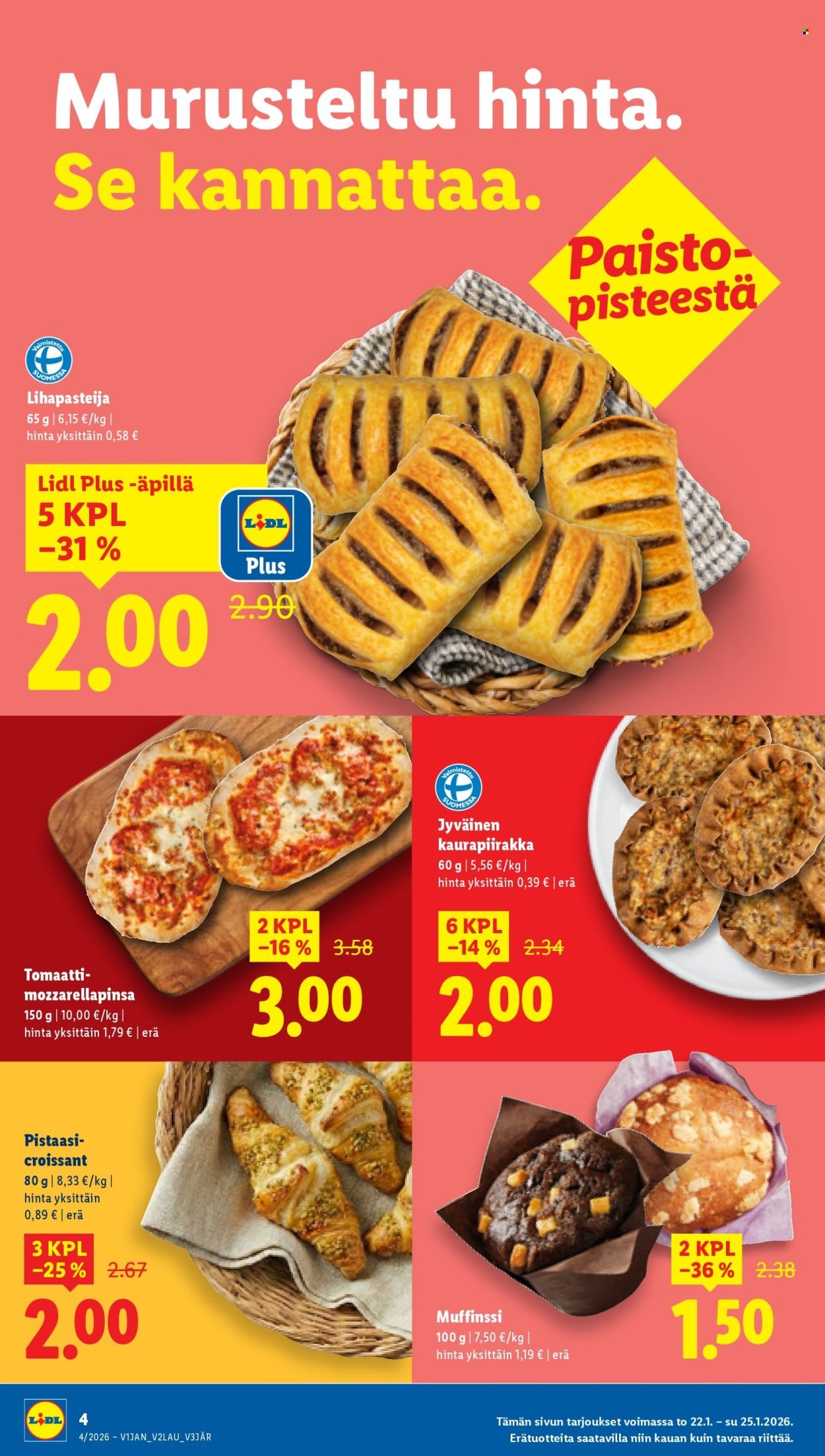 LIDL tarjoukset - Alkaen TO 22.1.2026