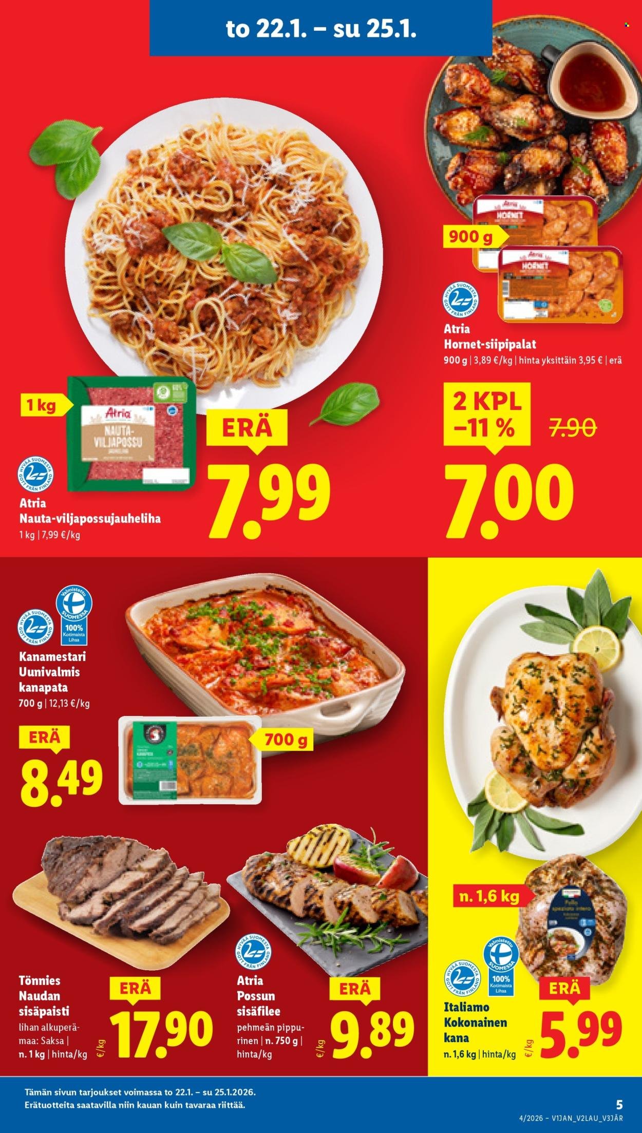 LIDL tarjoukset - Alkaen TO 22.1.2026