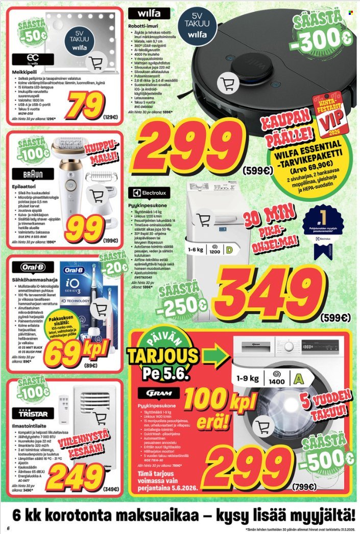 VEIKON KONE tarjoukset - Alkaen MA 1.6.2026