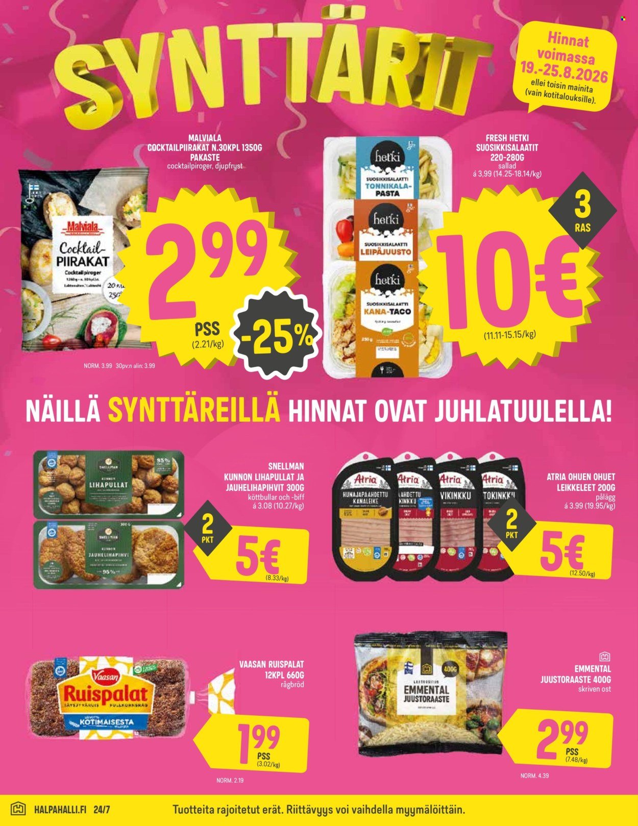HALPAHALLI tarjoukset - Uusin tarjouslehtemme