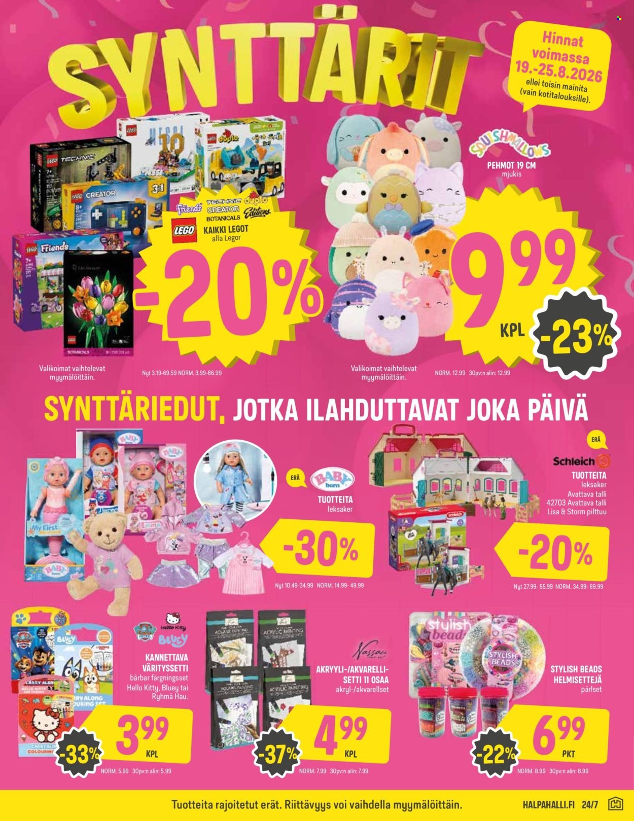 HALPAHALLI tarjoukset - Uusin tarjouslehtemme