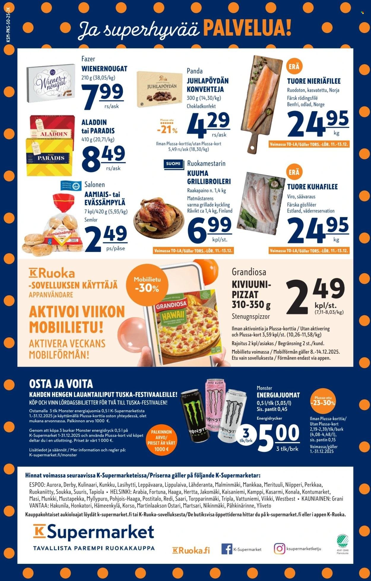 K-SUPERMARKET tarjoukset - Tavallista parempi joulukauppa