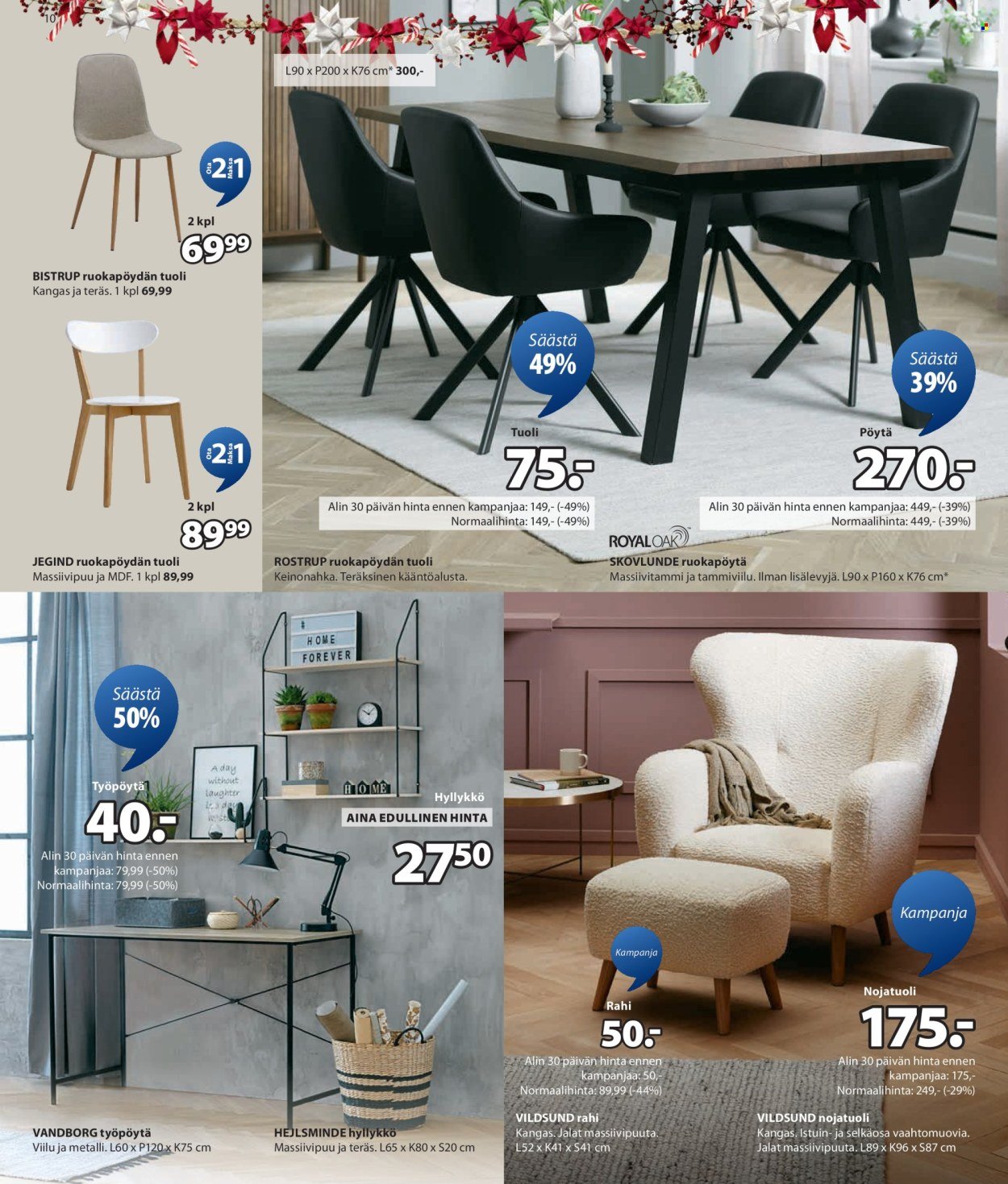 JYSK tarjoukset - Viikon tarjoukset (2025-10-30 - 2025-11-05)