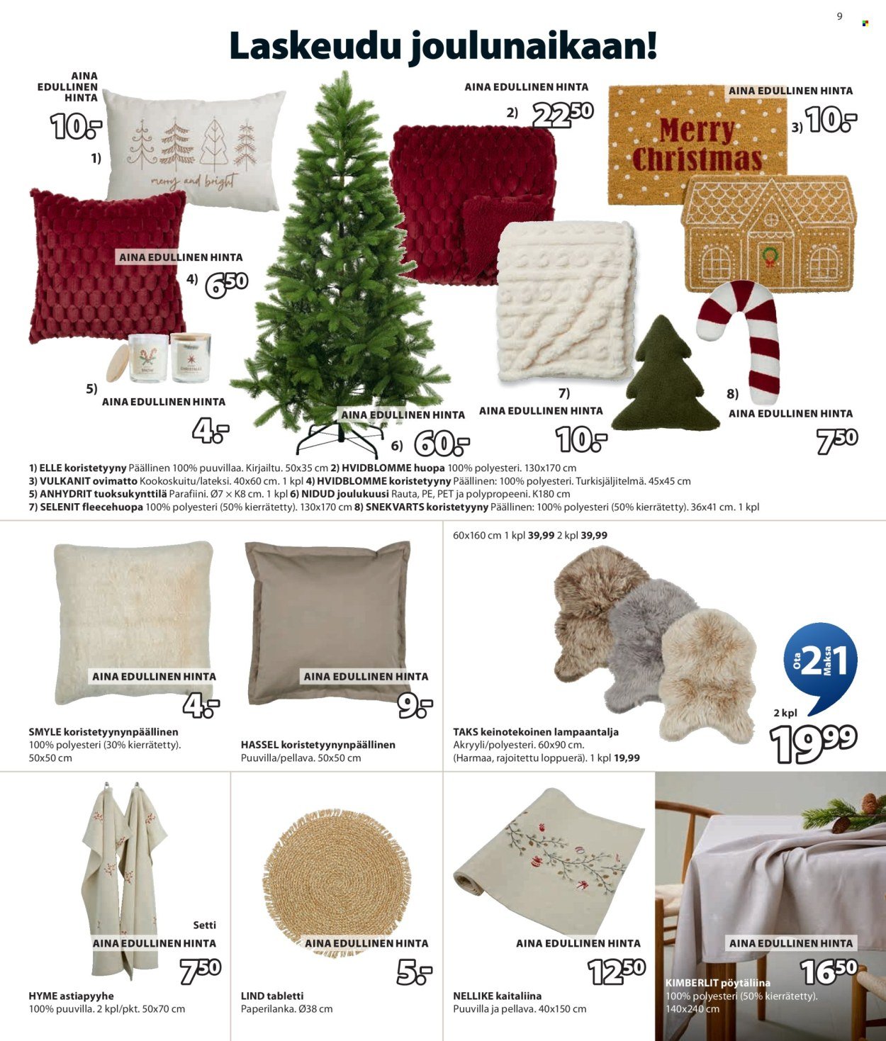 JYSK tarjoukset - Viikon tarjoukset (2025-10-30 - 2025-11-05)