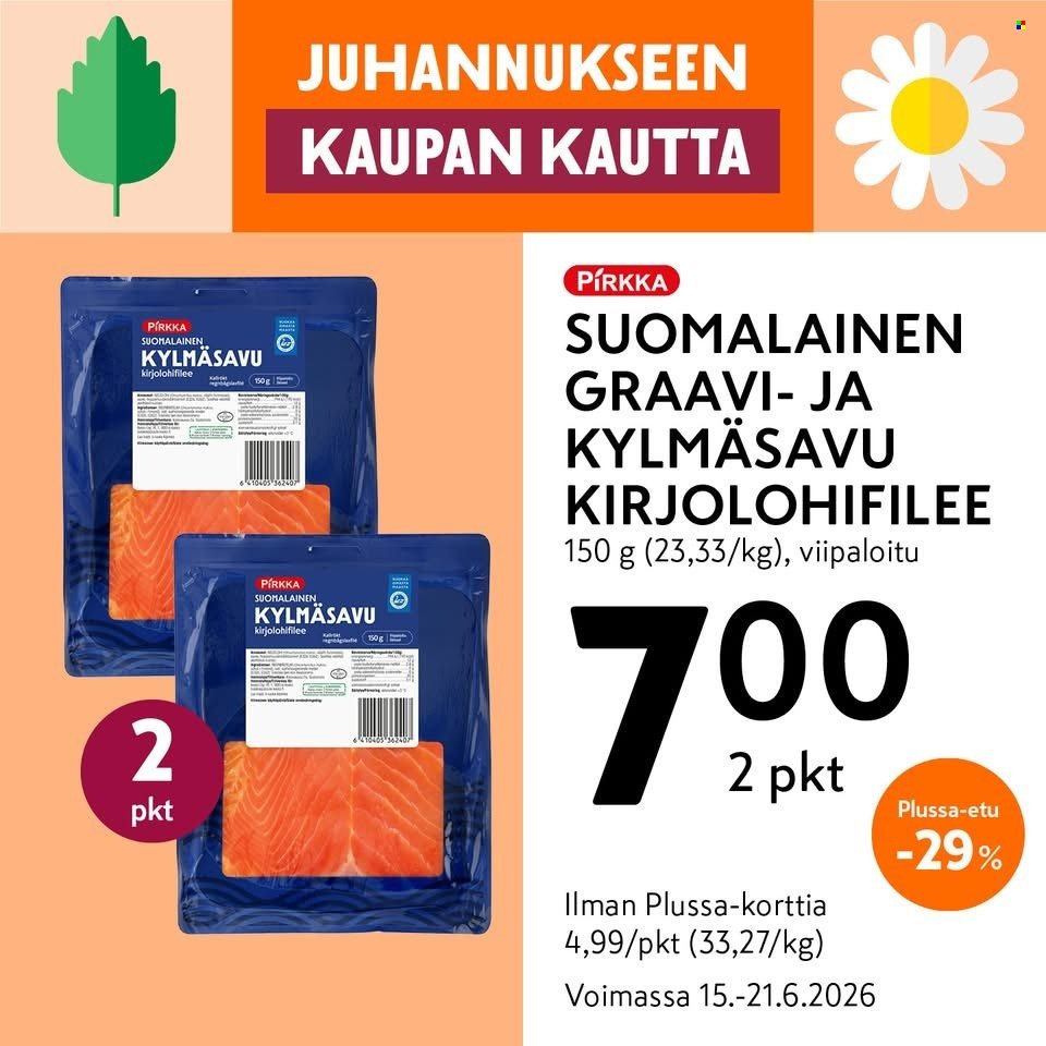 K-MARKET tarjoukset - Alkaen MA 15.6.2026
