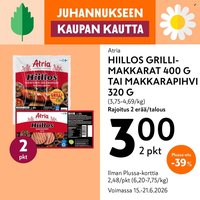 K-MARKET tarjoukset - Alkaen MA 15.6.2026