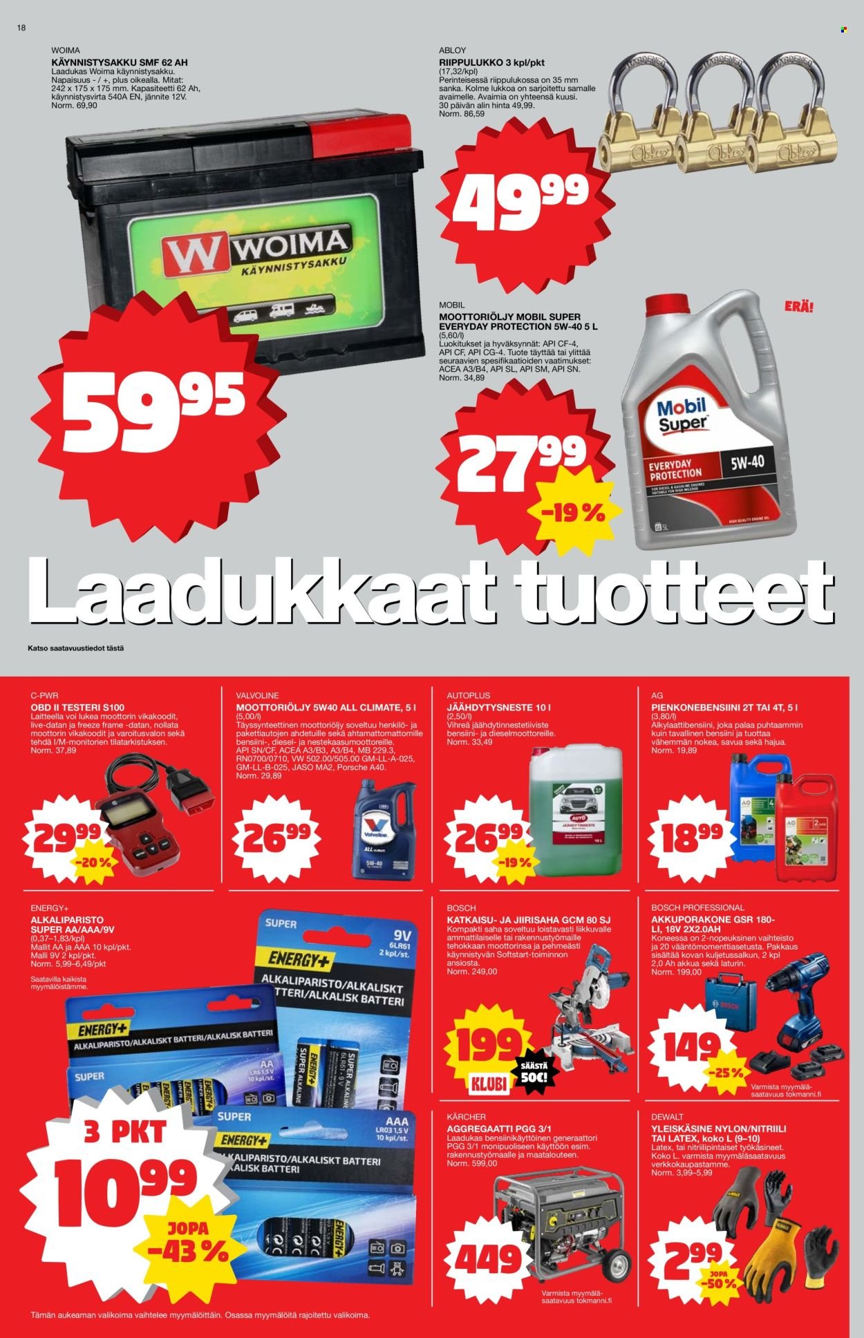 TOKMANNI tarjoukset - Tarjoussanomat (2025-09-15 - 2025-09-21)