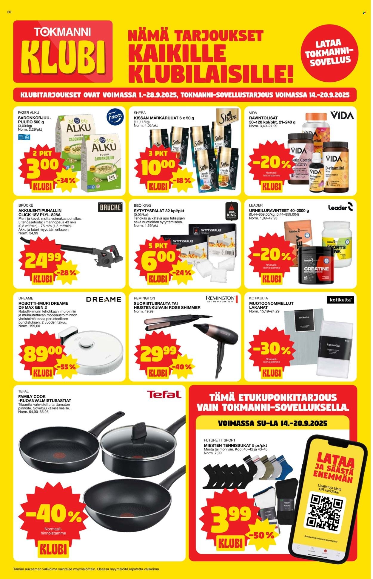 TOKMANNI tarjoukset - Tarjoussanomat (2025-09-15 - 2025-09-21)