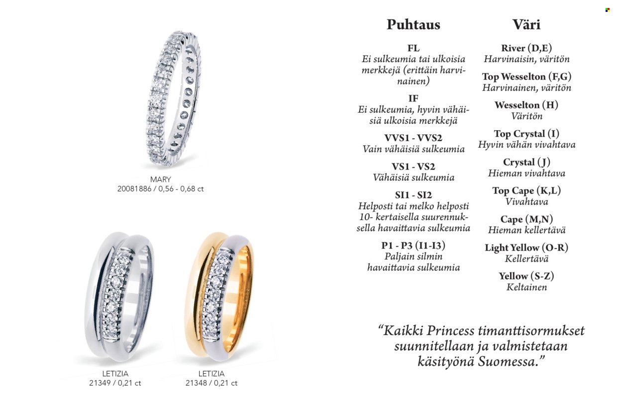 KULTAJOUSI tarjoukset - Princess