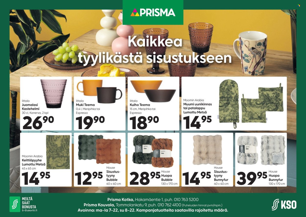 PRISMA tarjoukset - Alkaen KE 7.10.2026