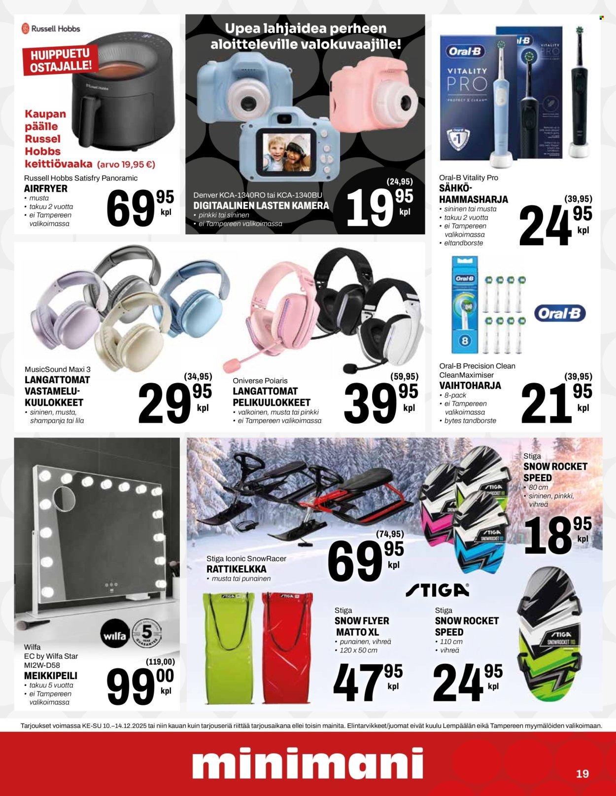 MINIMANI tarjoukset - Alkaen KE 10.12.2025
