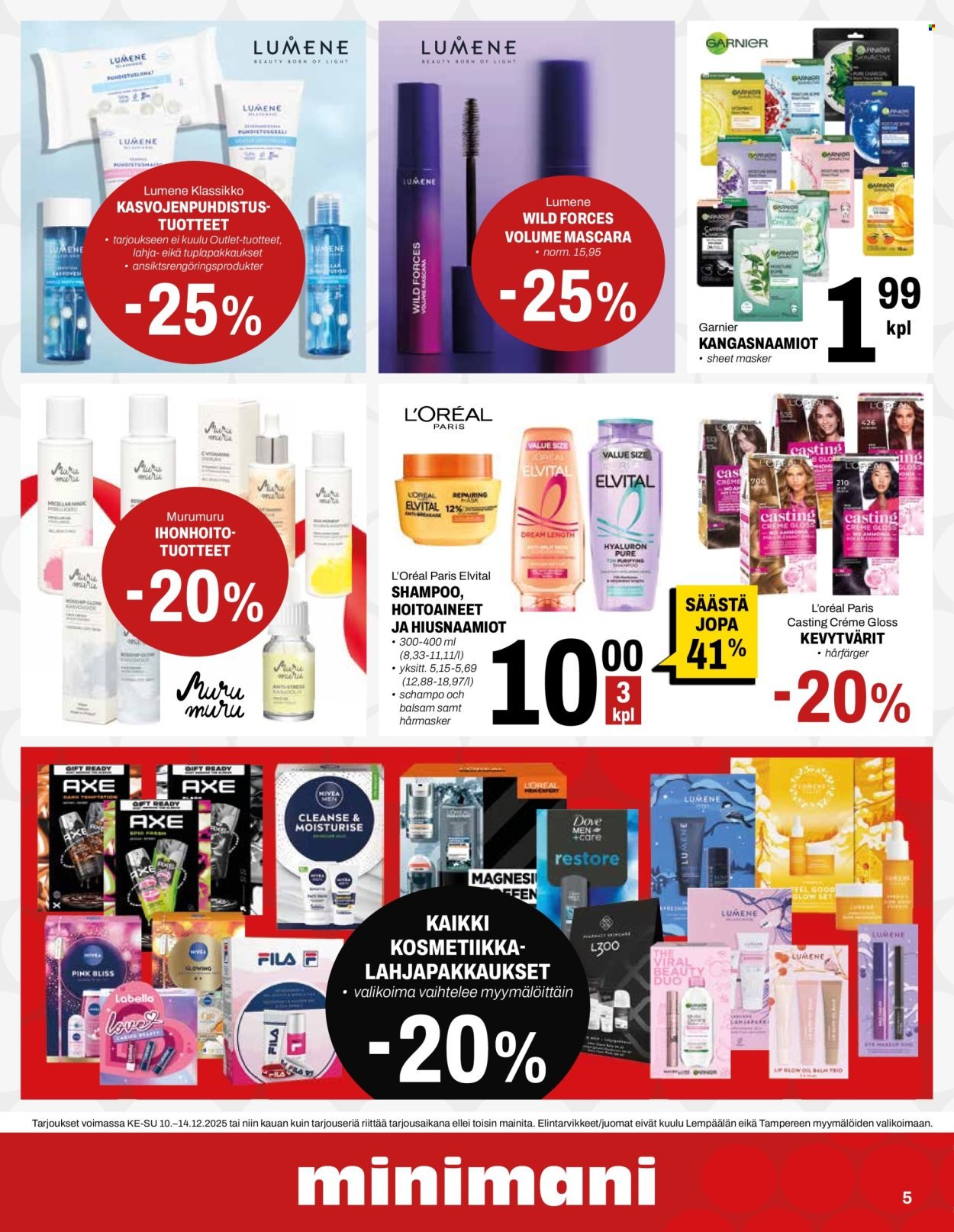 MINIMANI tarjoukset - Alkaen KE 10.12.2025