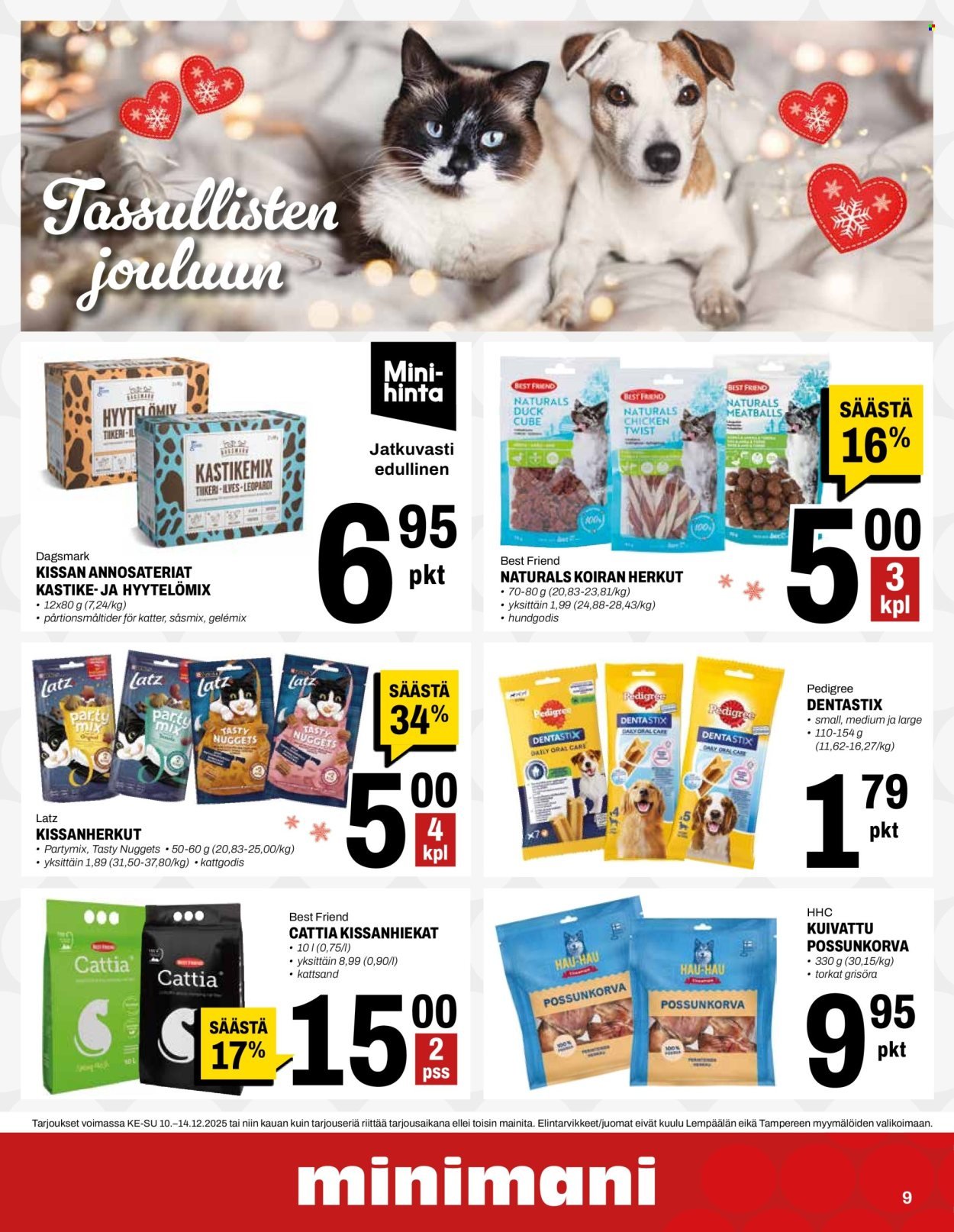 MINIMANI tarjoukset - Alkaen KE 10.12.2025