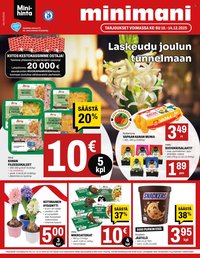MINIMANI tarjoukset - Alkaen KE 10.12.2025