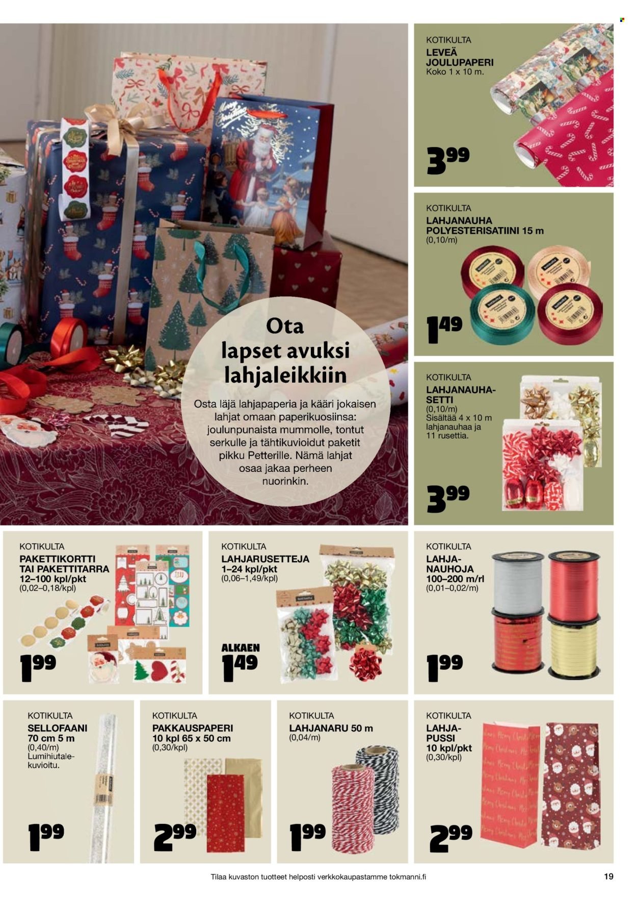 TOKMANNI tarjoukset - Joulukuvasto (2025-10-30 - 2025-12-24)