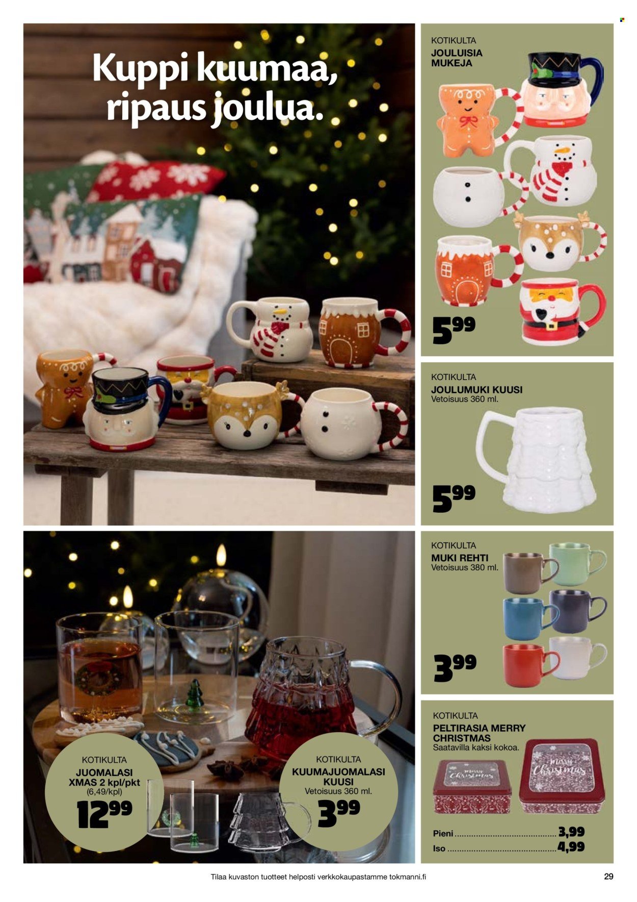 TOKMANNI tarjoukset - Joulukuvasto (2025-10-30 - 2025-12-24)