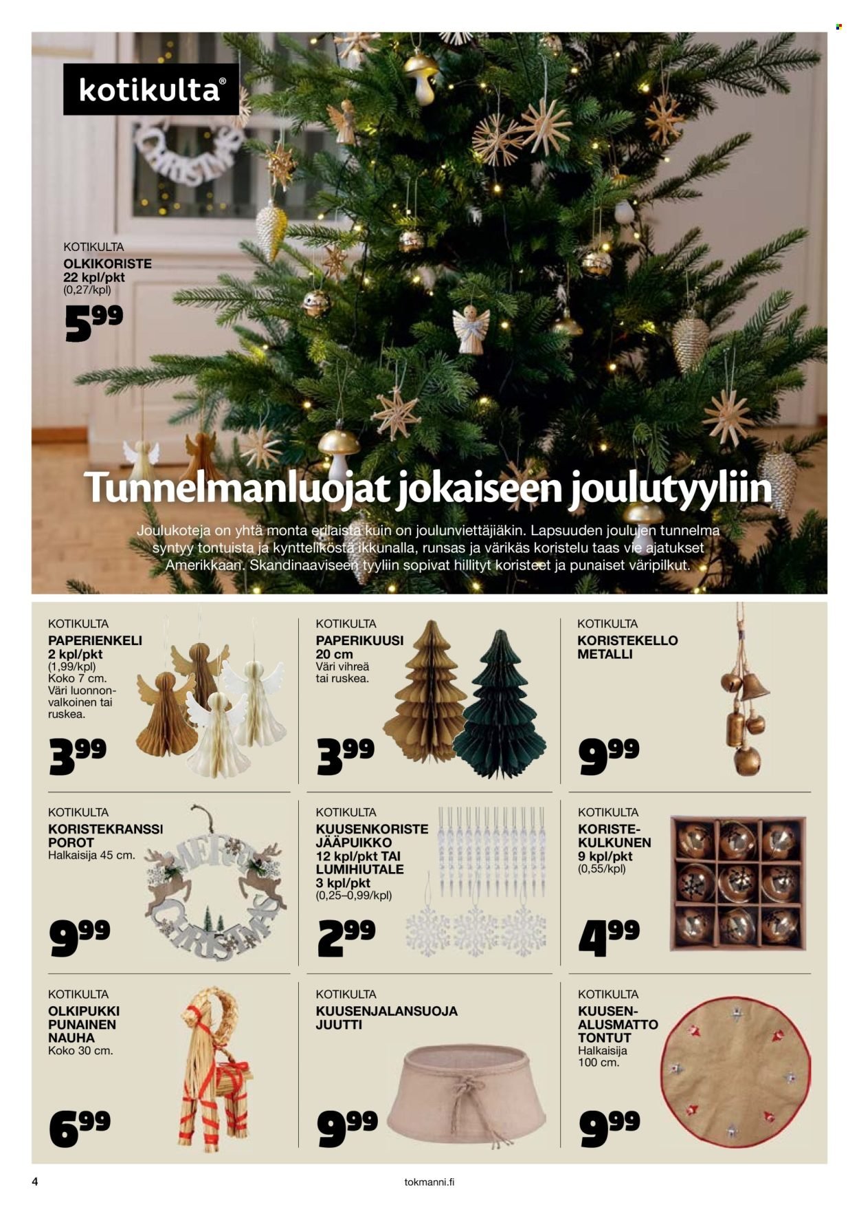 TOKMANNI tarjoukset - Joulukuvasto (2025-10-30 - 2025-12-24)