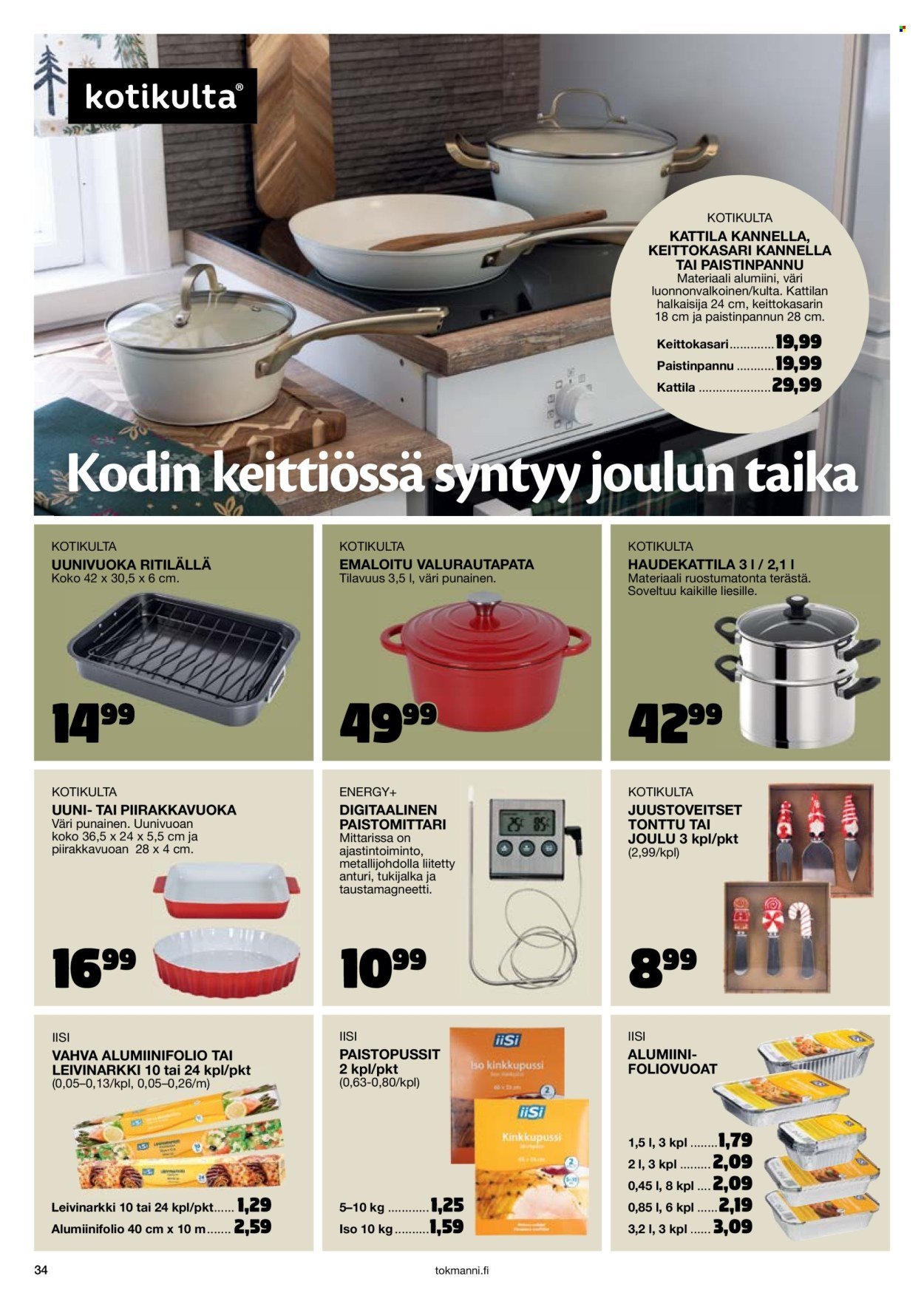 TOKMANNI tarjoukset - Joulukuvasto (2025-10-30 - 2025-12-24)