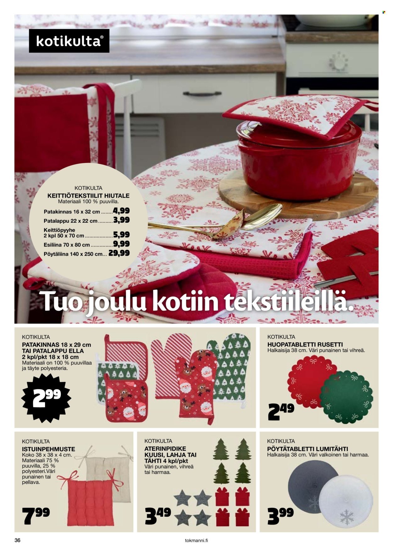 TOKMANNI tarjoukset - Joulukuvasto (2025-10-30 - 2025-12-24)