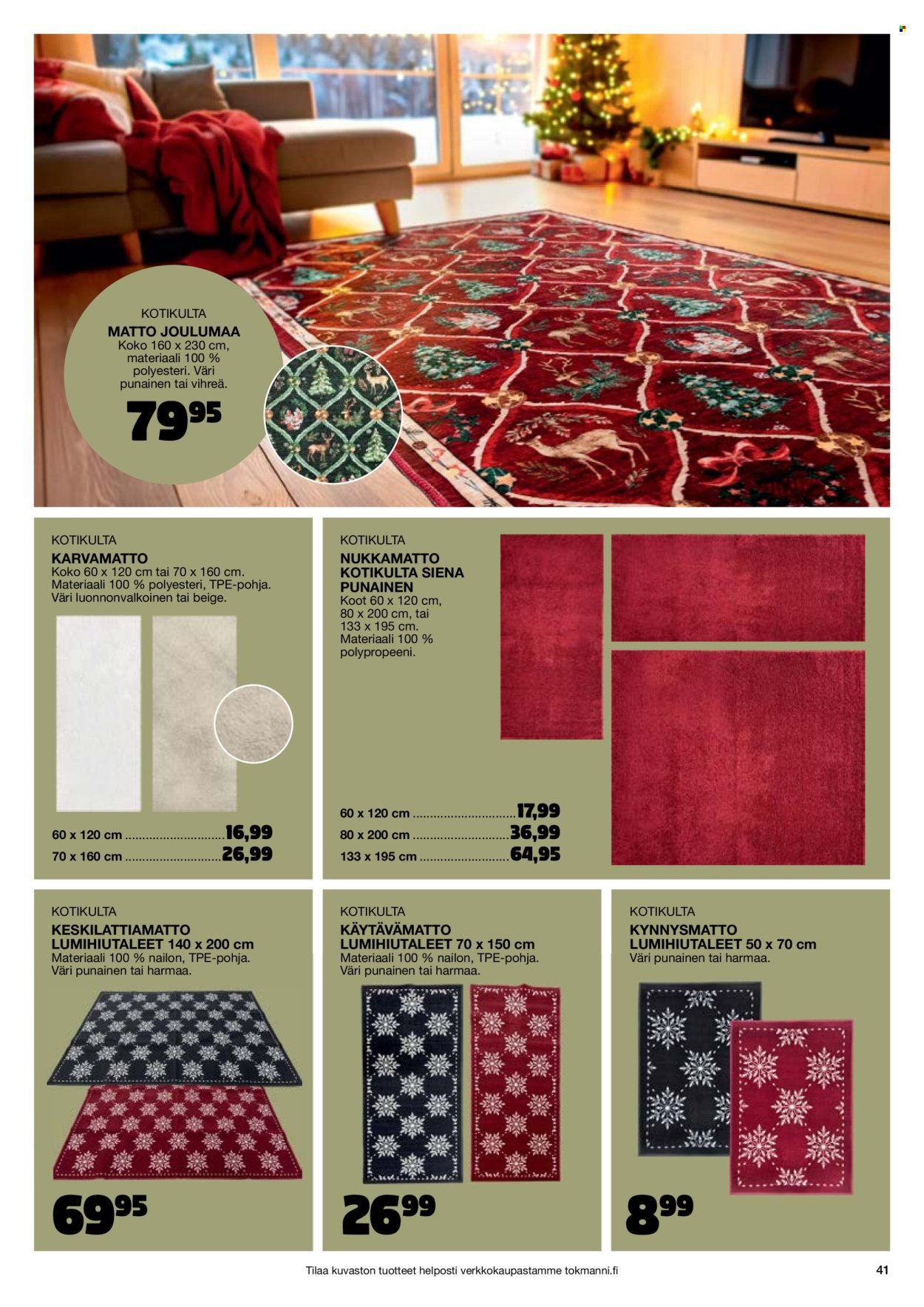 TOKMANNI tarjoukset - Joulukuvasto (2025-10-30 - 2025-12-24)