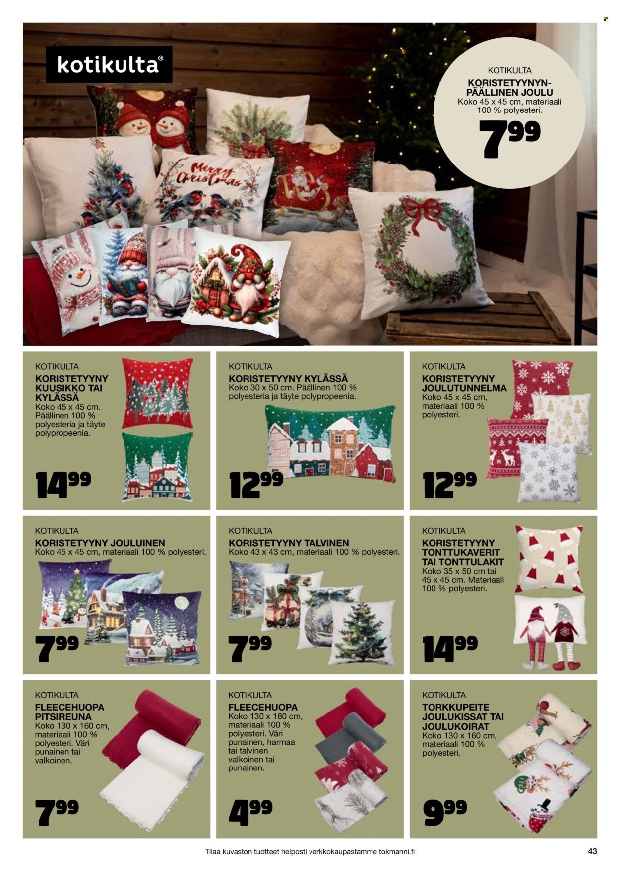 TOKMANNI tarjoukset - Joulukuvasto (2025-10-30 - 2025-12-24)