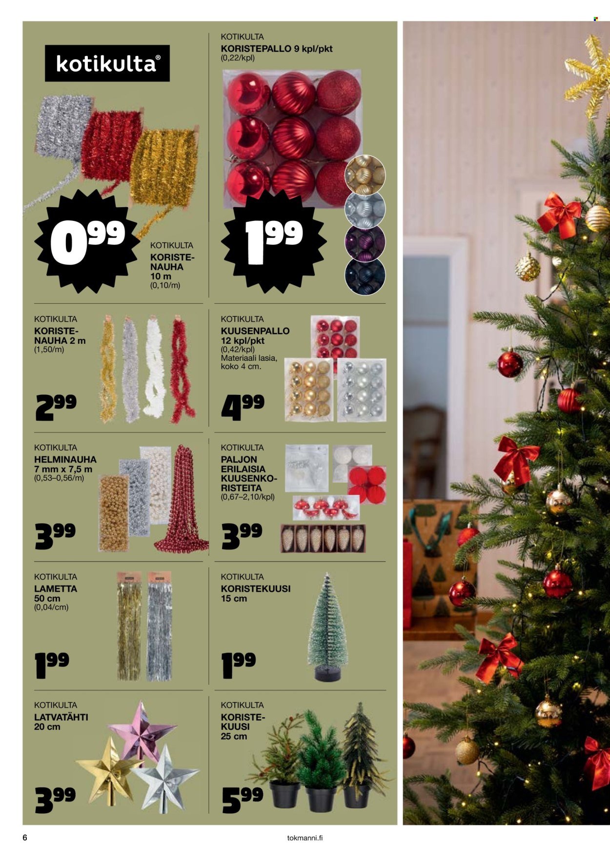 TOKMANNI tarjoukset - Joulukuvasto (2025-10-30 - 2025-12-24)