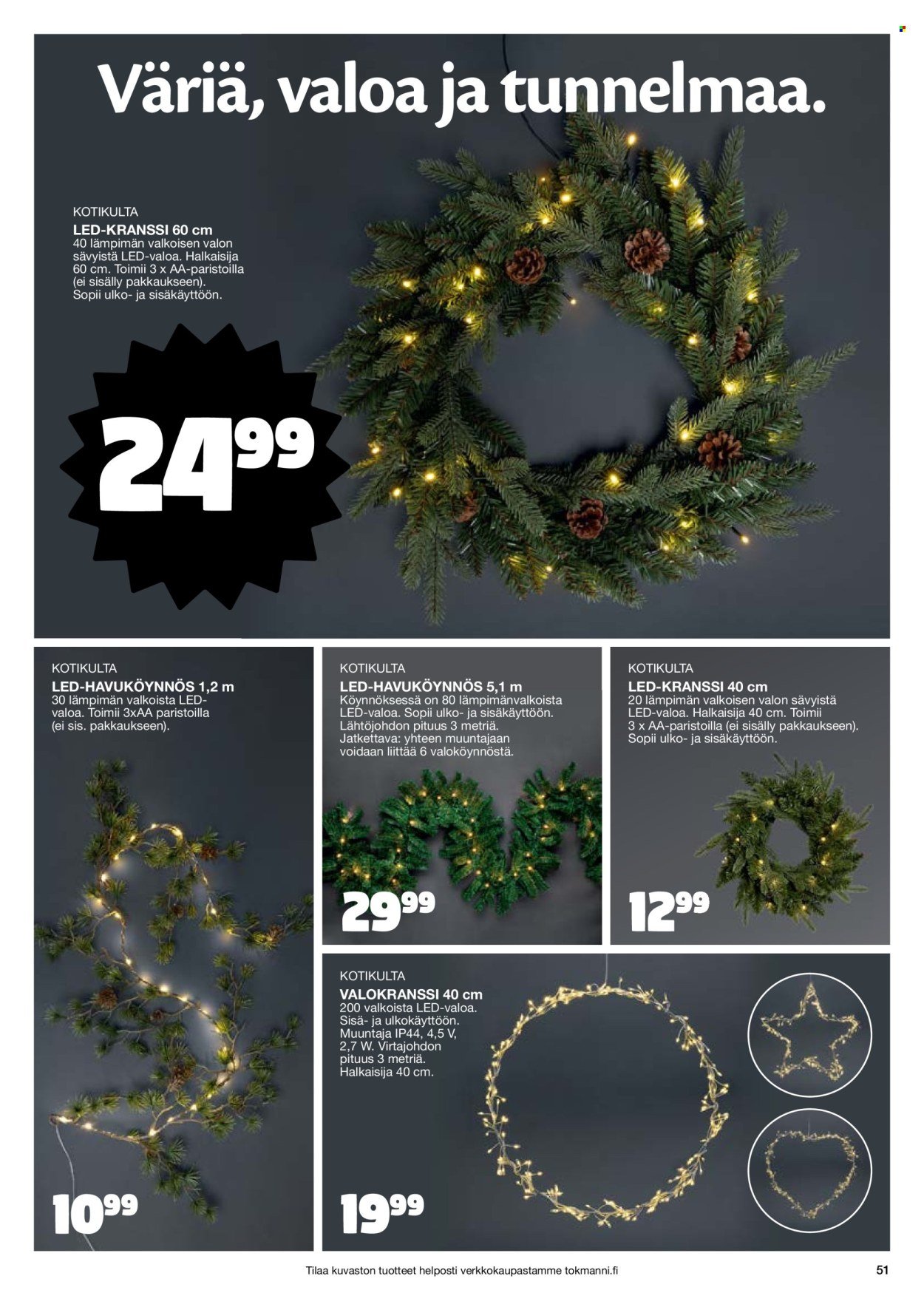 TOKMANNI tarjoukset - Joulukuvasto (2025-10-30 - 2025-12-24)