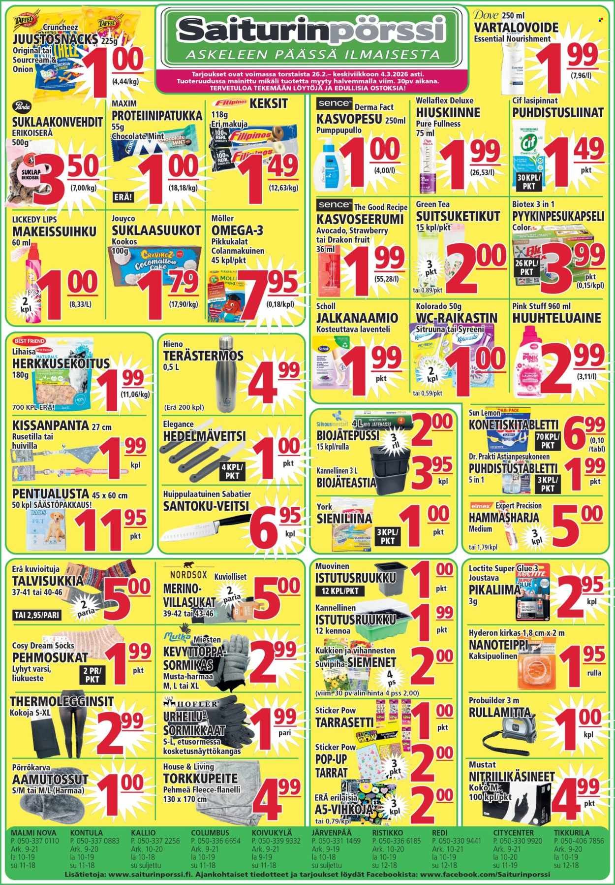 SAITURINPÖRSSI tarjoukset - Alkaen TO 26.2.2026
