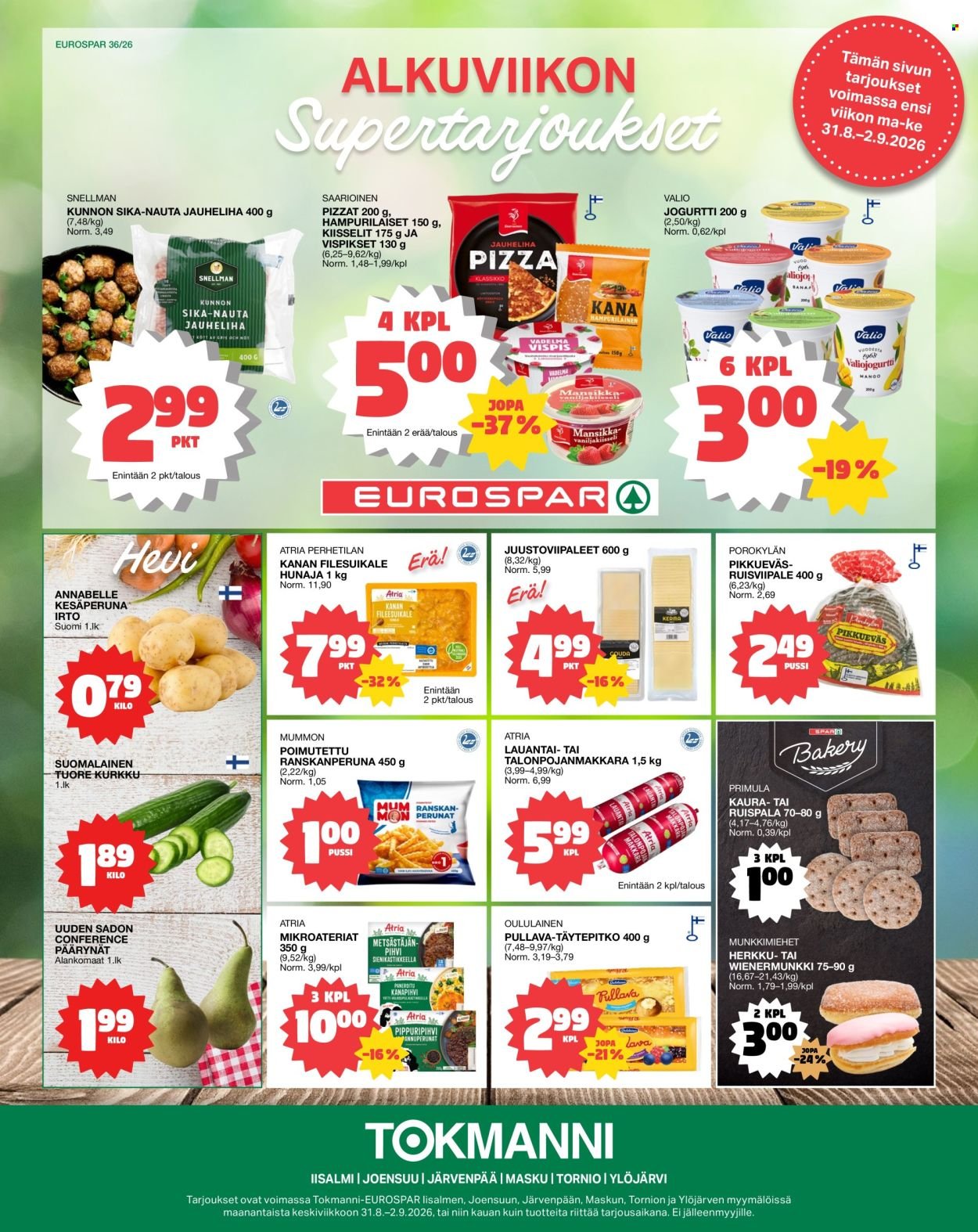 TOKMANNI tarjoukset - EUROSPAR