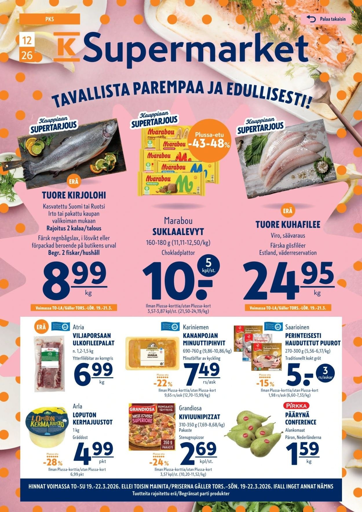 K-SUPERMARKET tarjoukset - Tavallista parempaa ja edullisesti