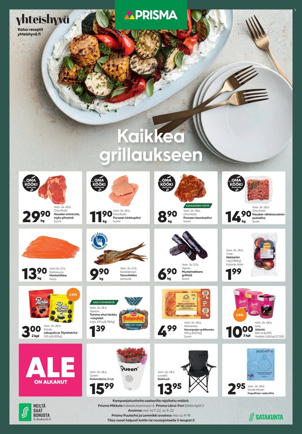 PRISMA tarjoukset - Alkaen KE 24.6.2026