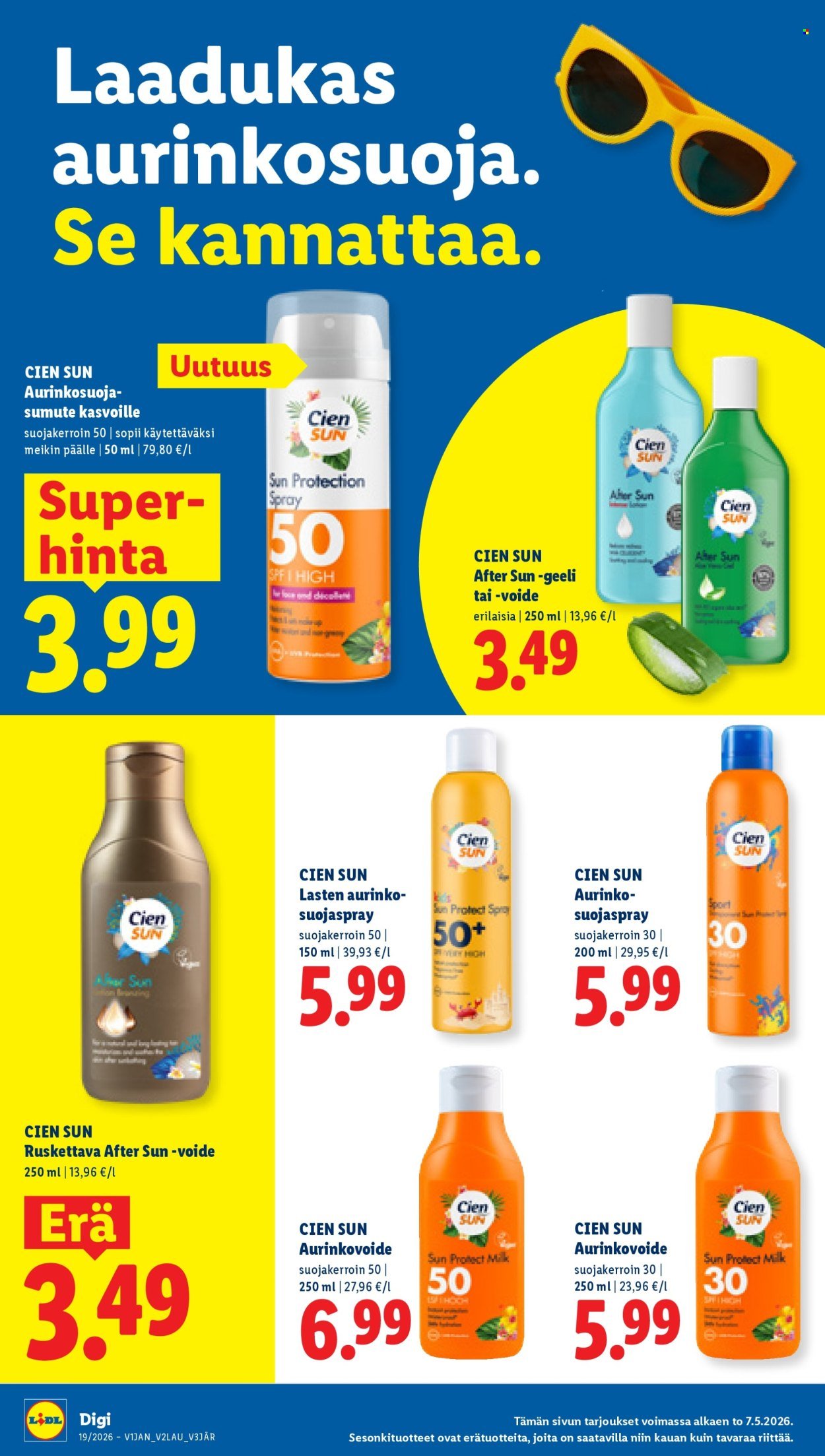 LIDL tarjoukset - Alkaen TO 7.5.2026