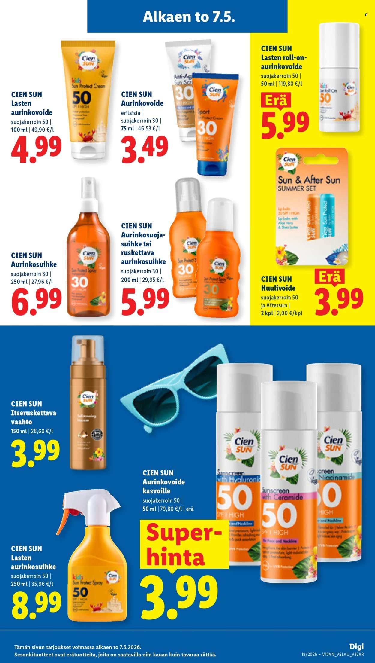 LIDL tarjoukset - Alkaen TO 7.5.2026