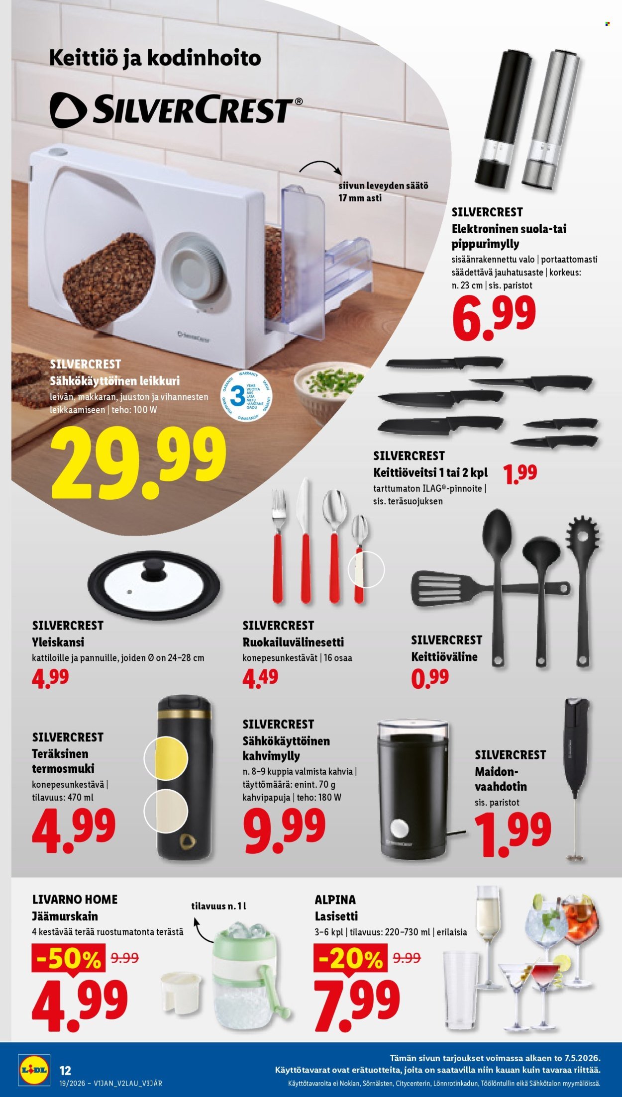 LIDL tarjoukset - Alkaen TO 7.5.2026