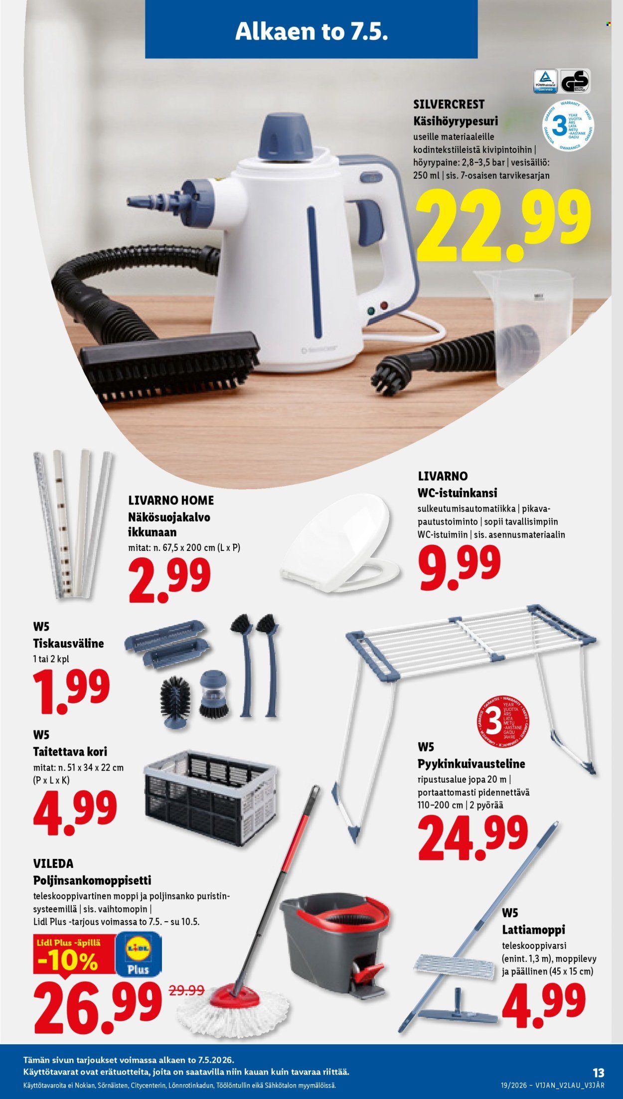 LIDL tarjoukset - Alkaen TO 7.5.2026