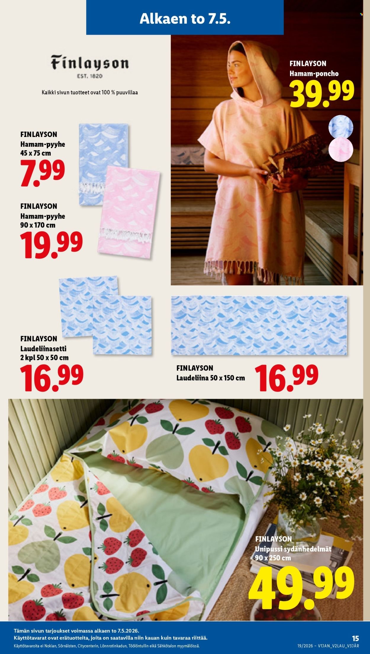 LIDL tarjoukset - Alkaen TO 7.5.2026