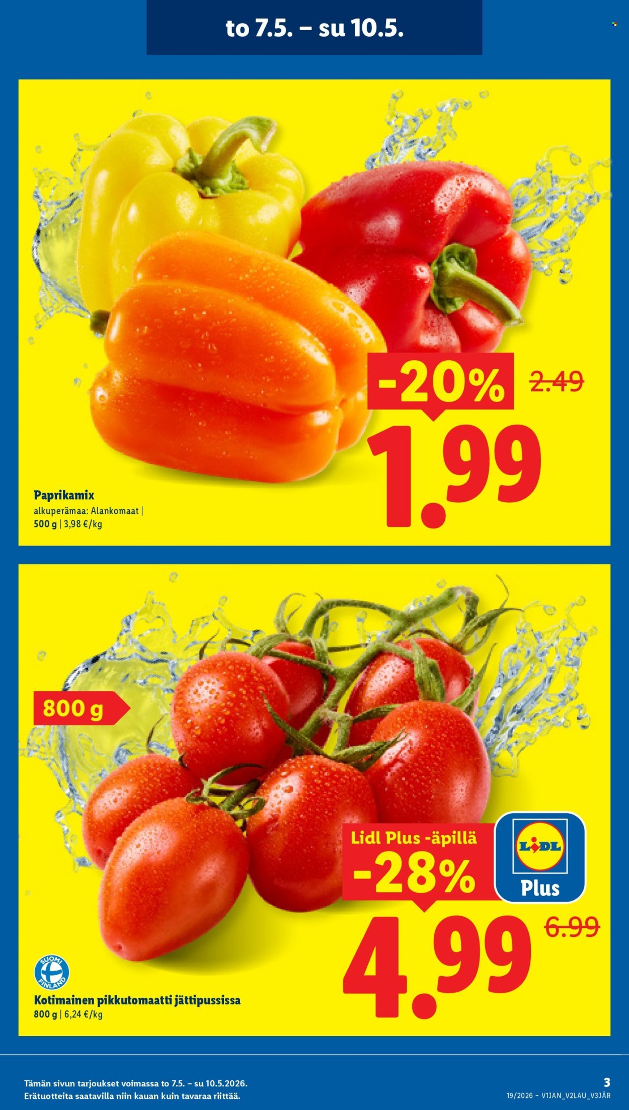 LIDL tarjoukset - Alkaen TO 7.5.2026