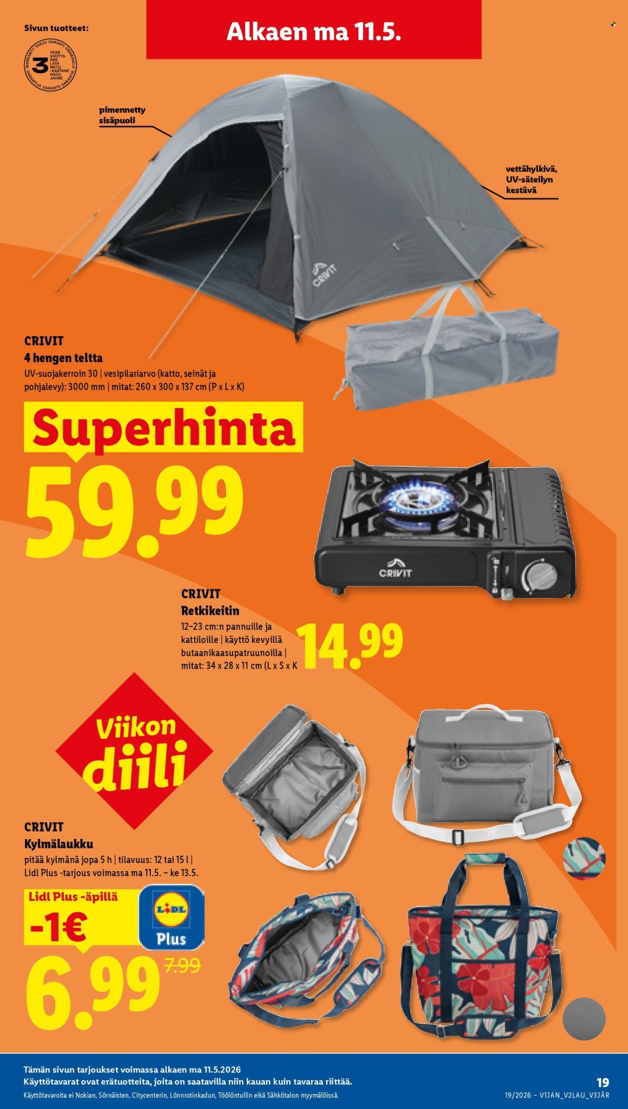 LIDL tarjoukset - Alkaen TO 7.5.2026