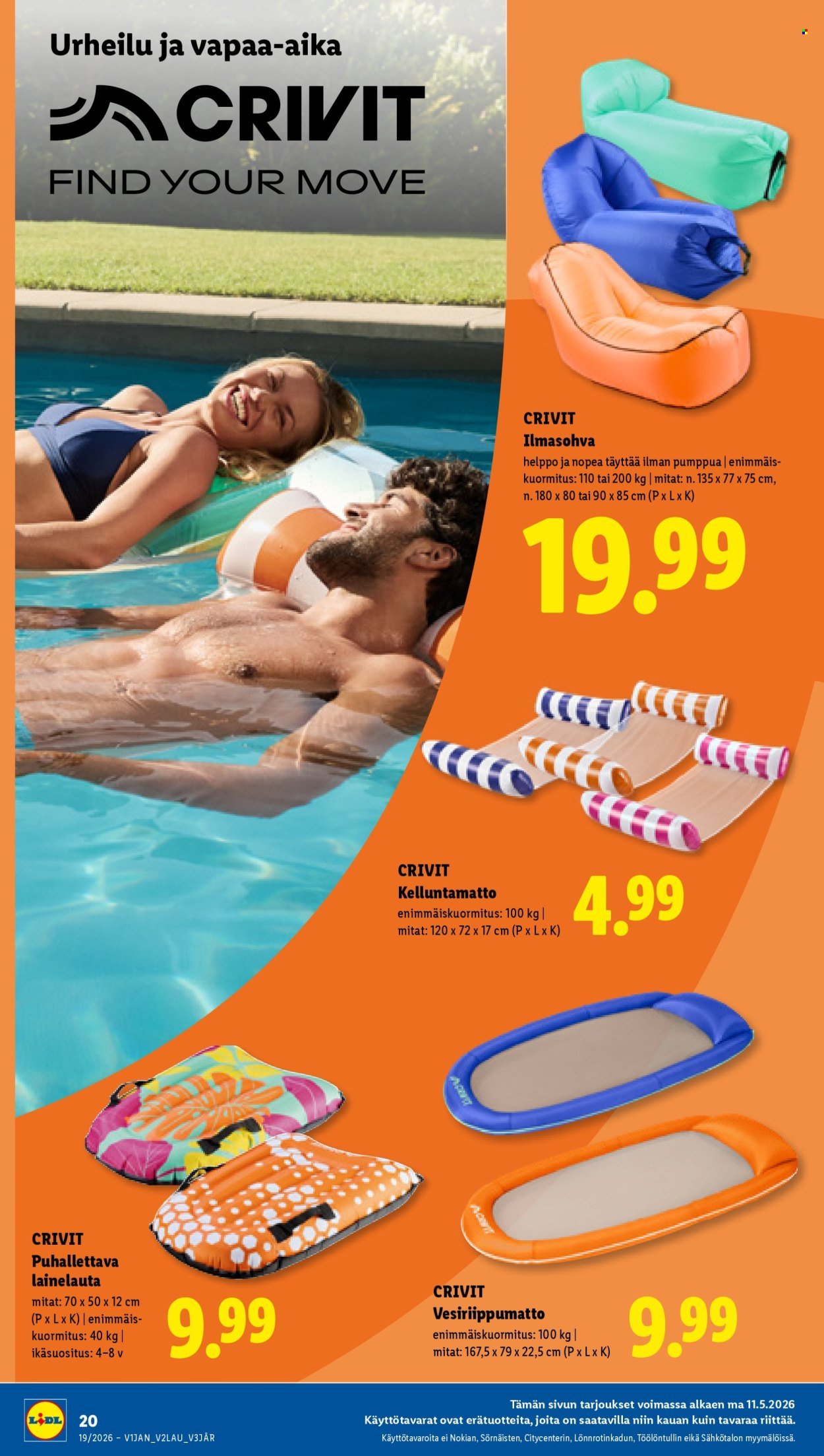 LIDL tarjoukset - Alkaen TO 7.5.2026