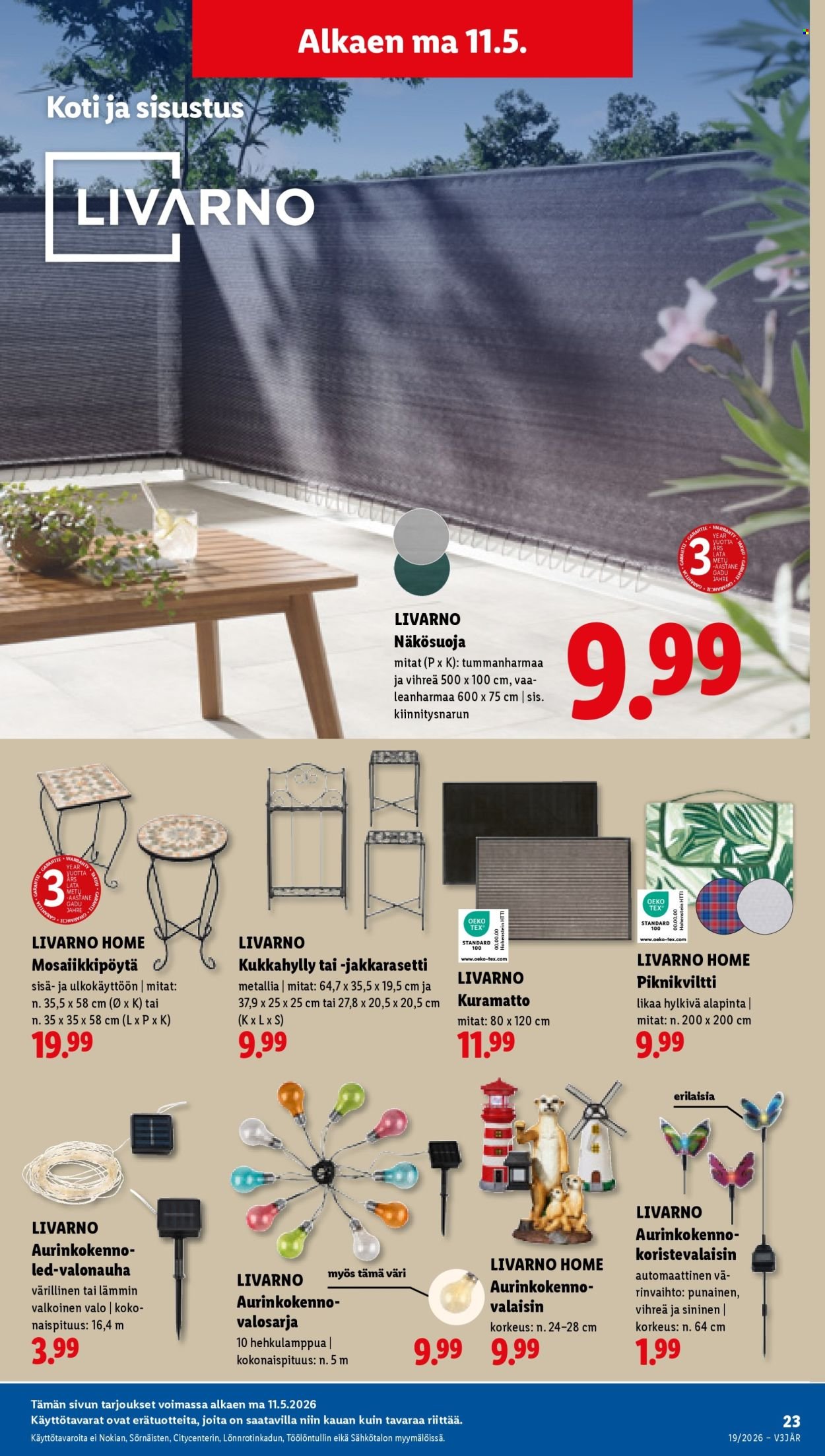 LIDL tarjoukset - Alkaen TO 7.5.2026