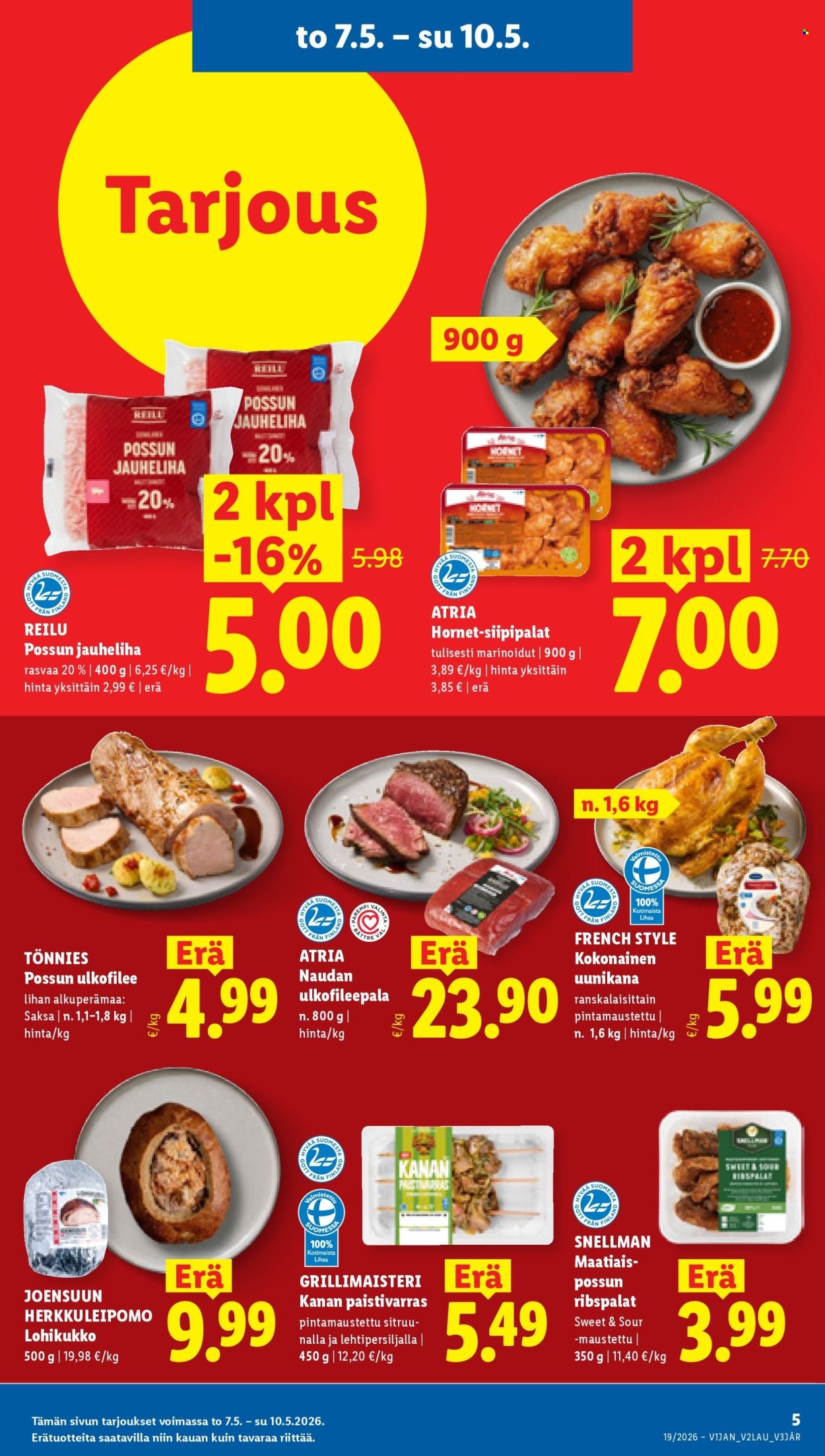 LIDL tarjoukset - Alkaen TO 7.5.2026