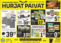MINIMANI tarjoukset - Alkaen MA 18.5.2026