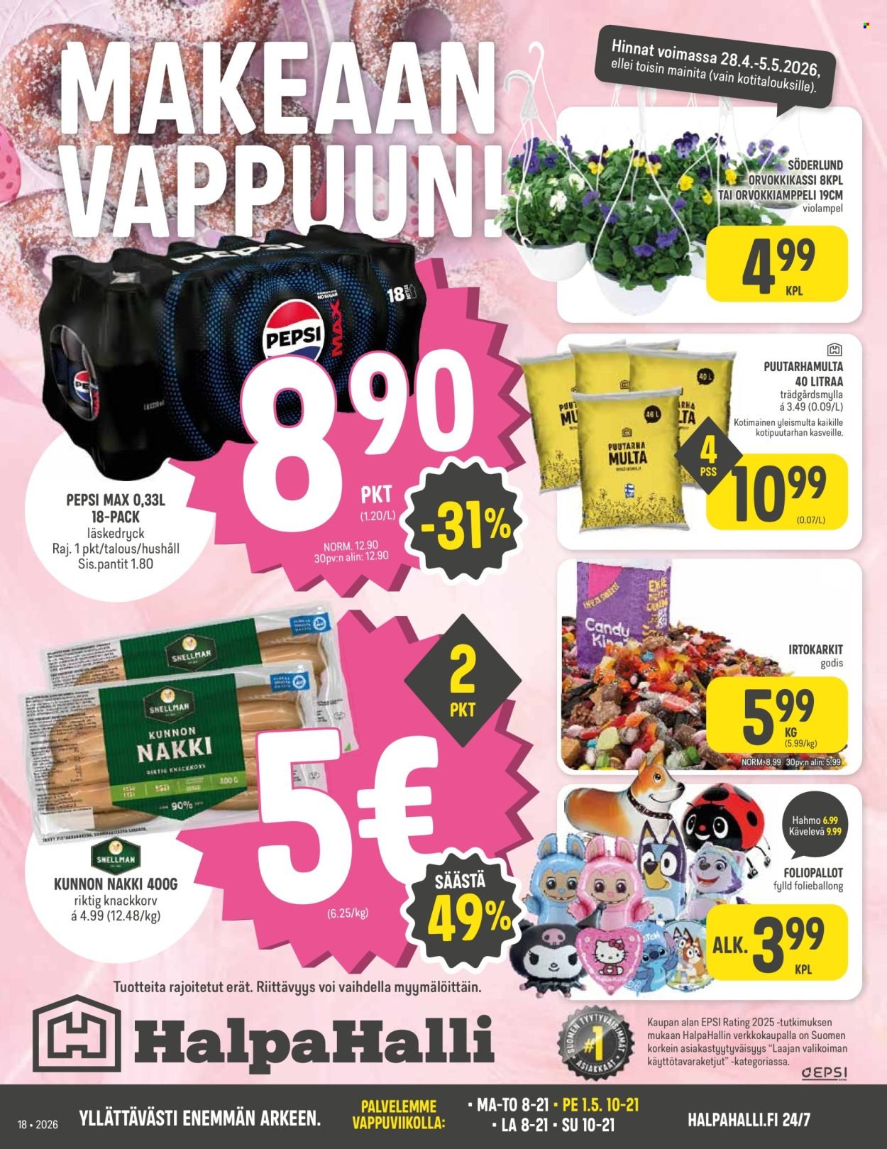 HALPAHALLI tarjoukset - Uusin tarjouslehtemme